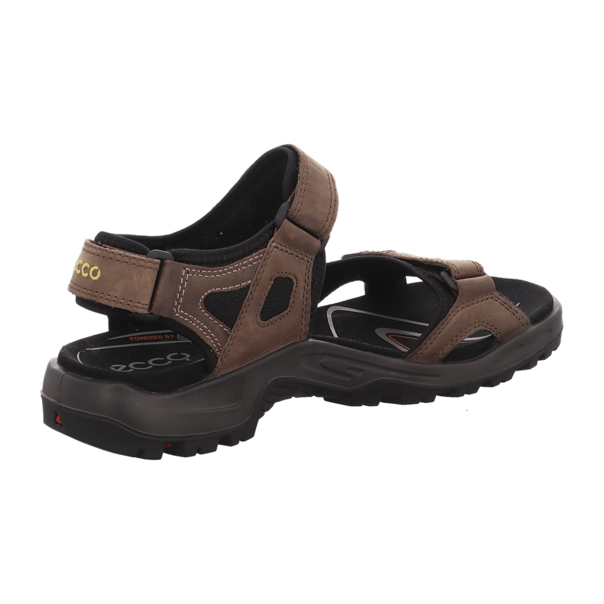 Ecco Men's Trekking Sandals, Durable Outdoor Footwear, Stylish Brown