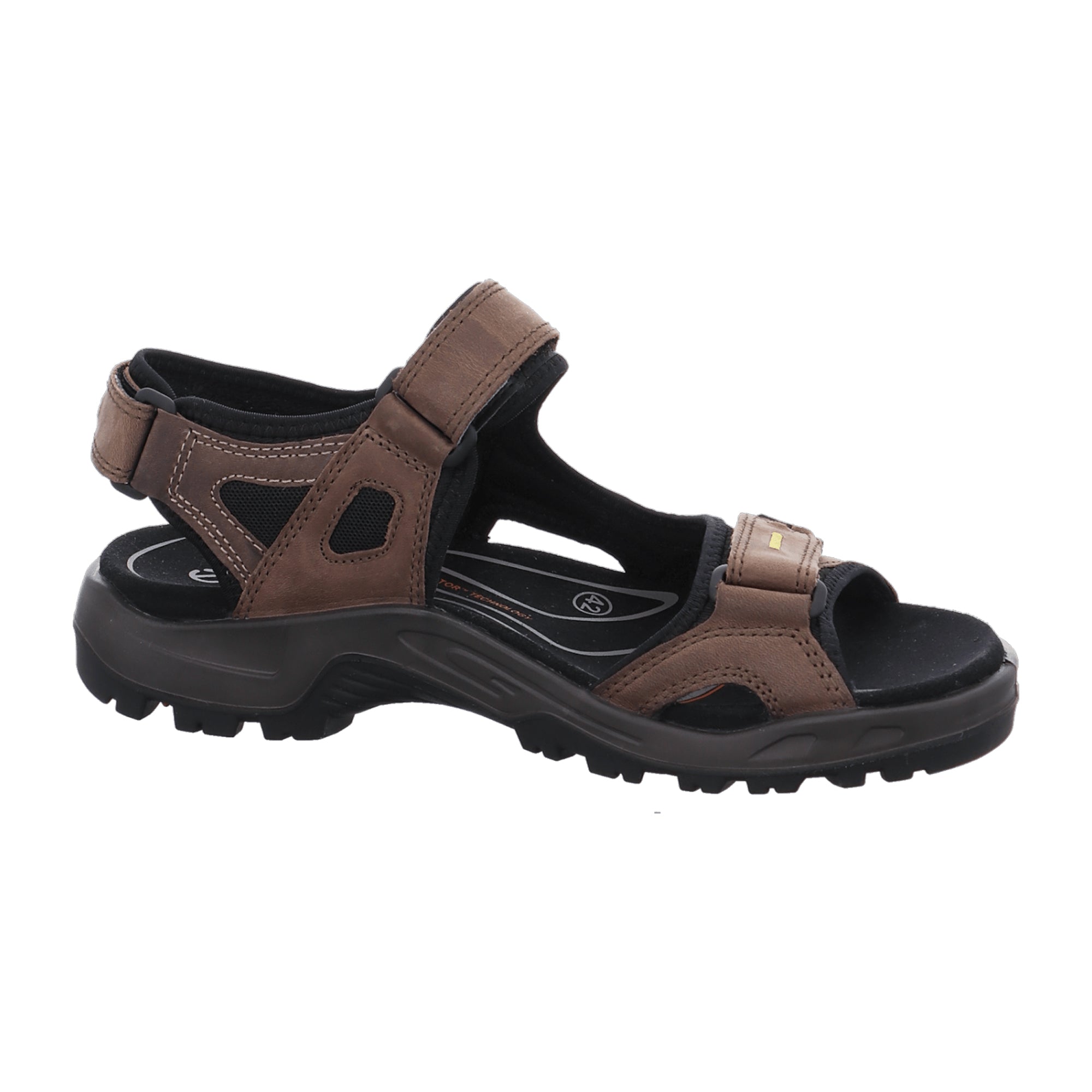 Ecco Men's Trekking Sandals, Durable Outdoor Footwear, Stylish Brown