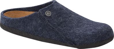 Birkenstock Zermatt Dark Blue Clogs Mules Slippers Wool Felt 8 Regular