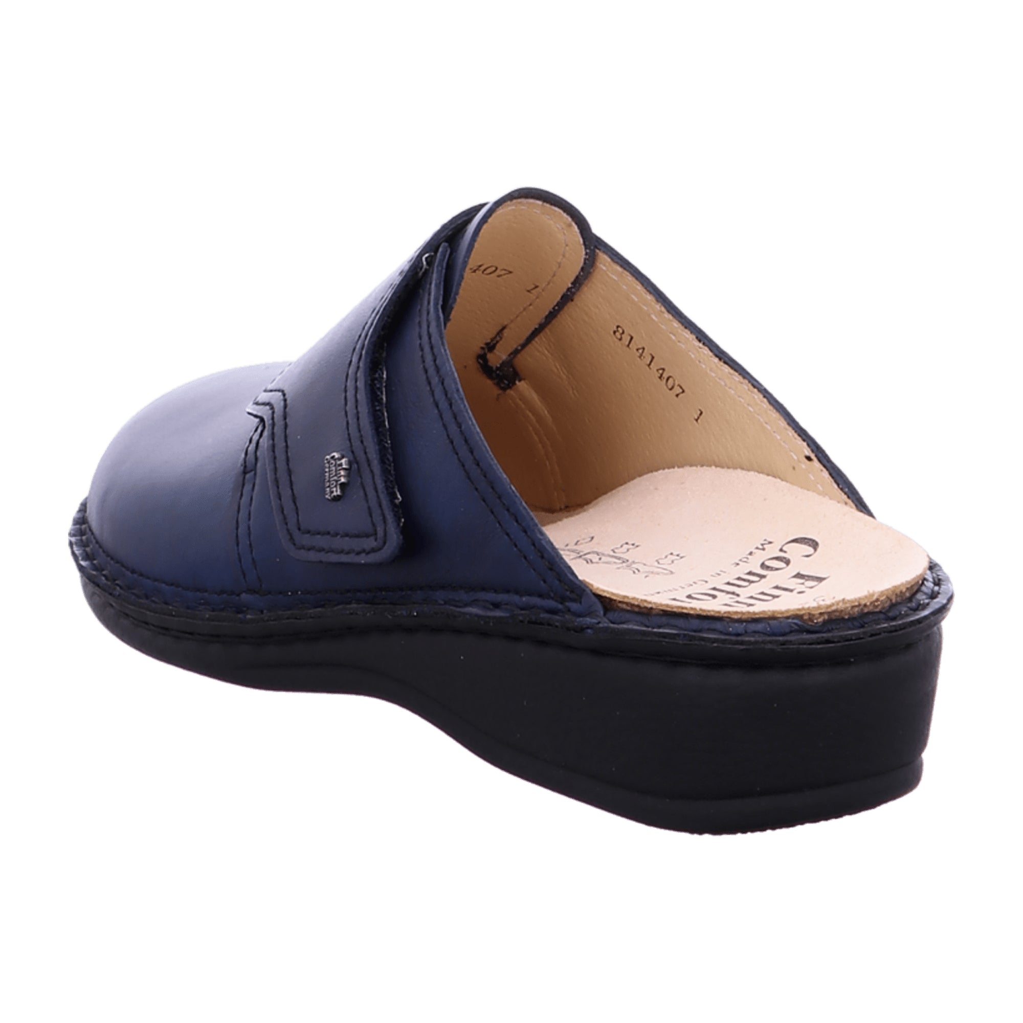Finn Comfort Aussee Women's Comfort Clogs, Stylish Blue