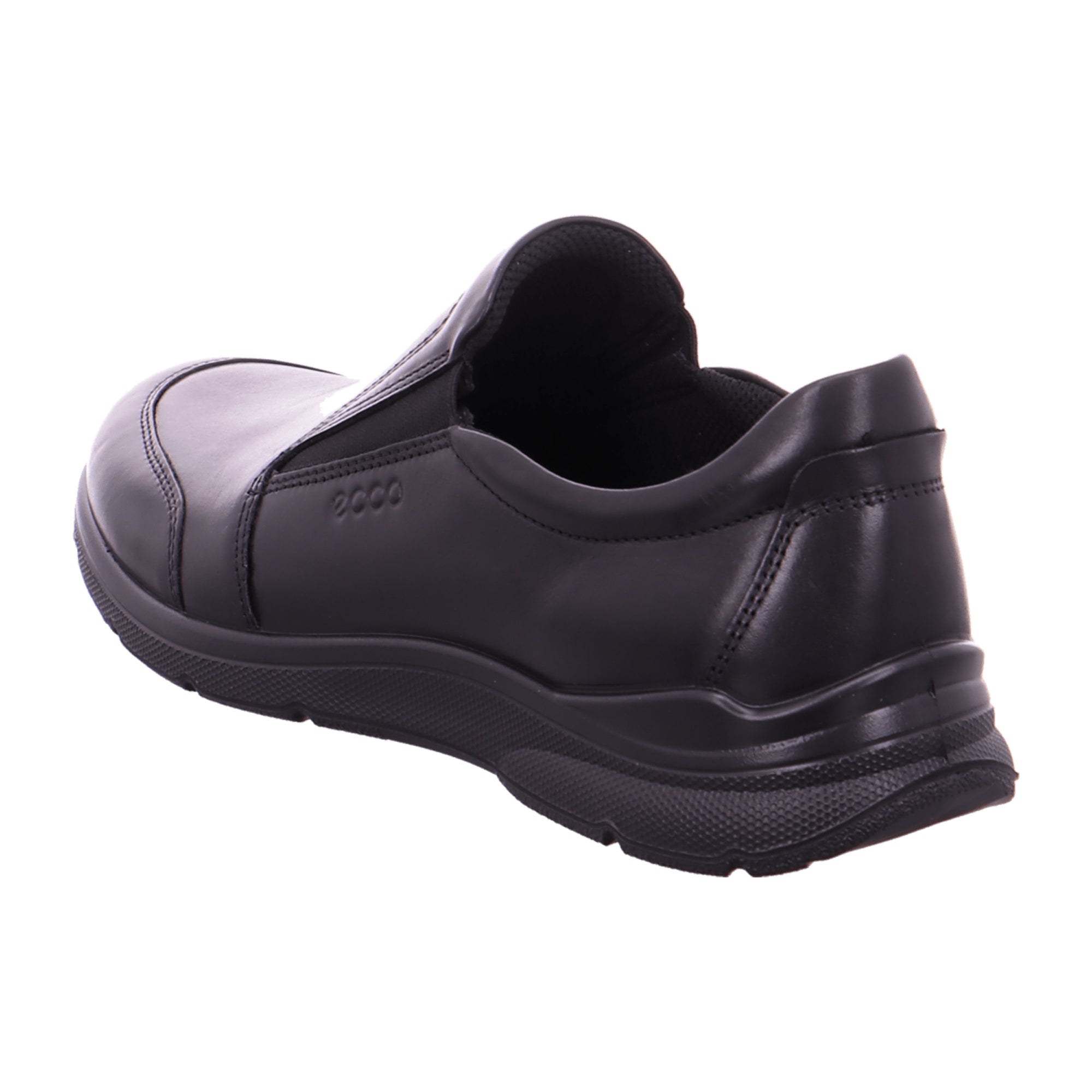 ECCO Irving Men's Slip-On Loafers, Black Leather