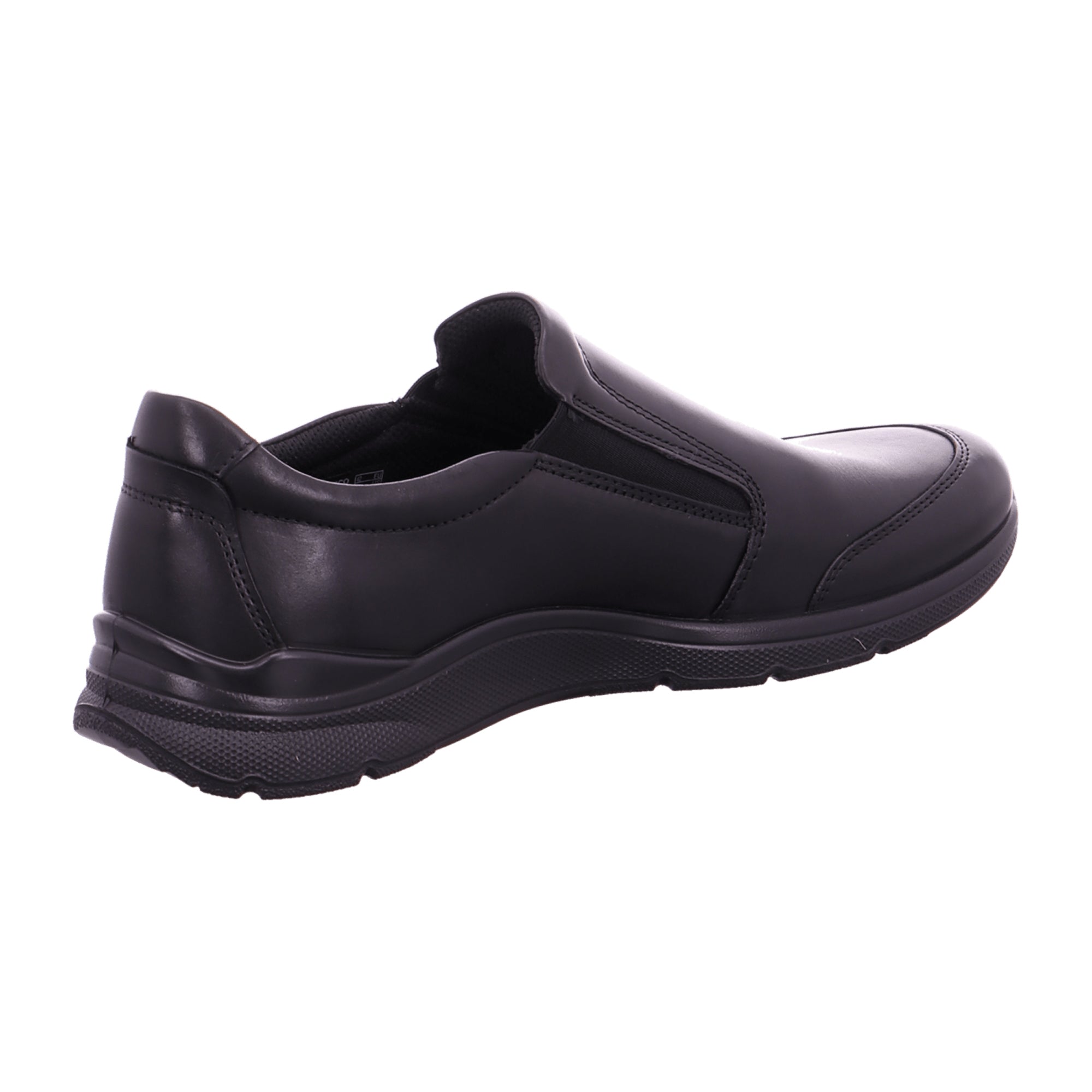 ECCO Irving Men's Slip-On Loafers, Black Leather