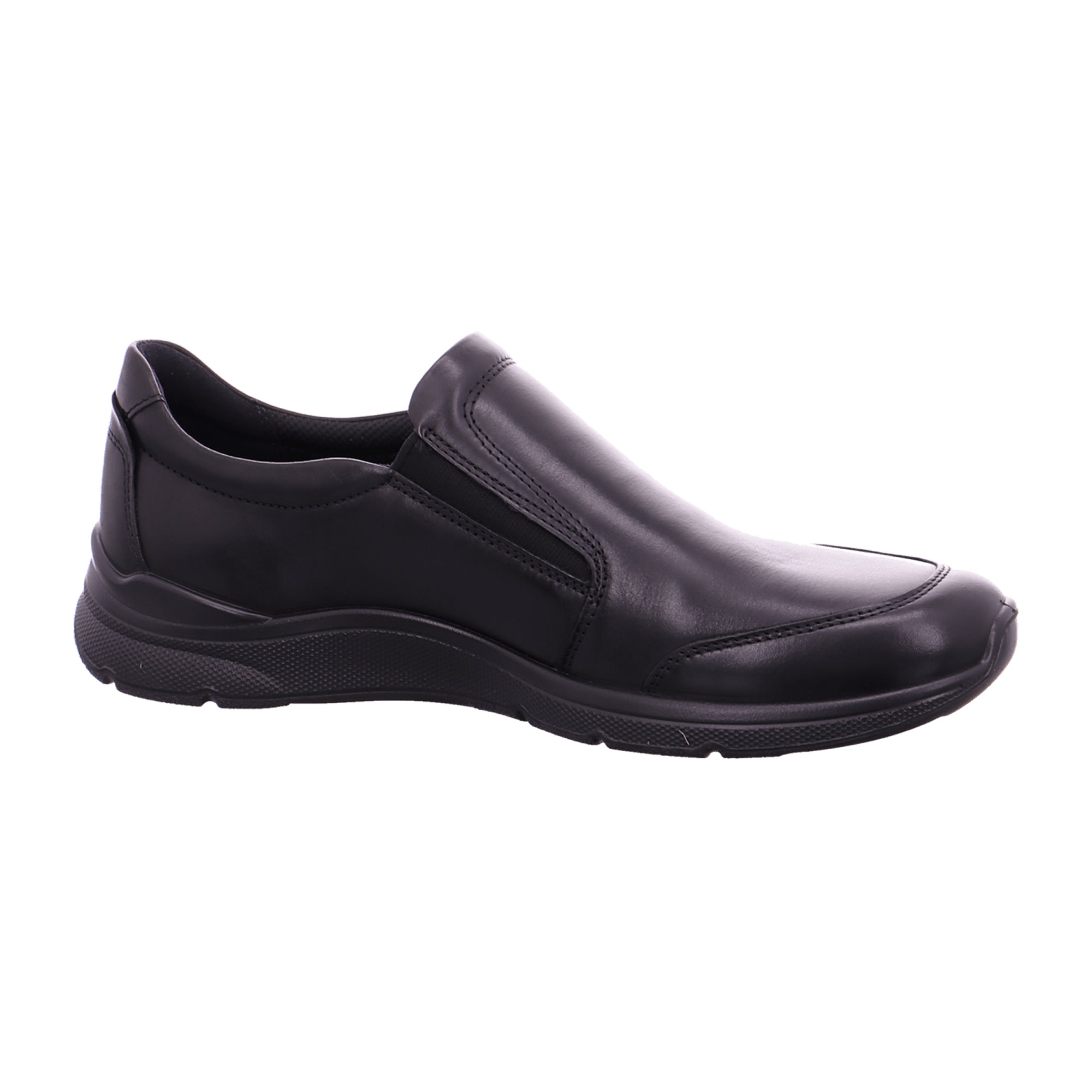 ECCO Irving Men's Slip-On Loafers, Black Leather