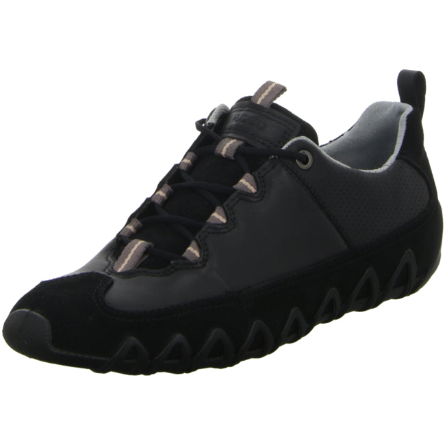 Ecco comfortable lace-up shoes for women black - Bartel-Shop