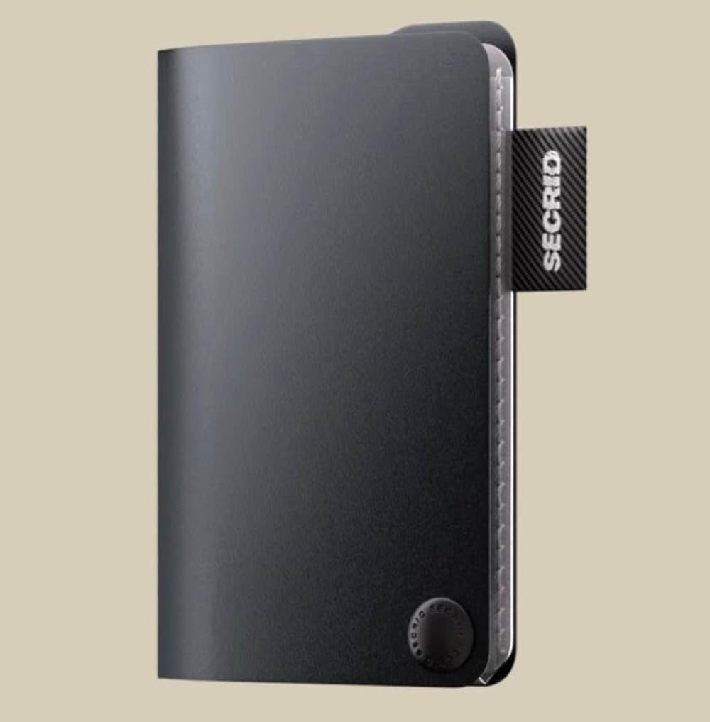 Secrid Coin Pocket - Ultra-Thin Card Holder Insert in Brown