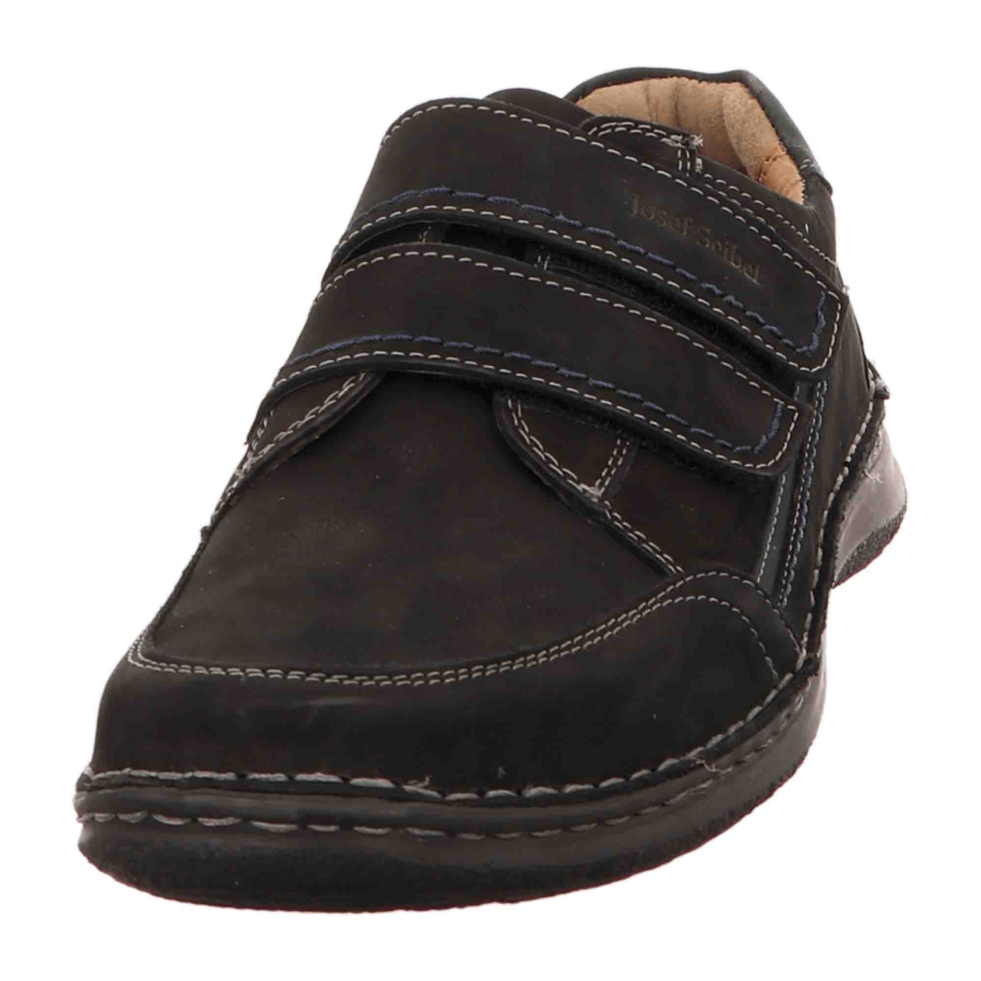 Josef Seibel Velcro Shoes Anvers 90 Black for Men