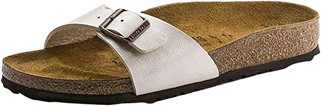 Birkenstock Madrid mules White Birko-Flor - Bartel-Shop