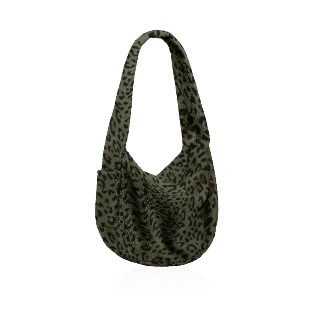reisenthel moonbag Teddy Leo Olive - Polyester Hobo Shoulder Bag with Bottle Holder