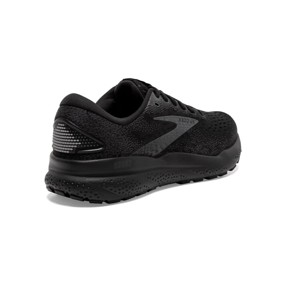 Brooks Ghost 16 Men Road Running Shoes Black Ebony Synthetic