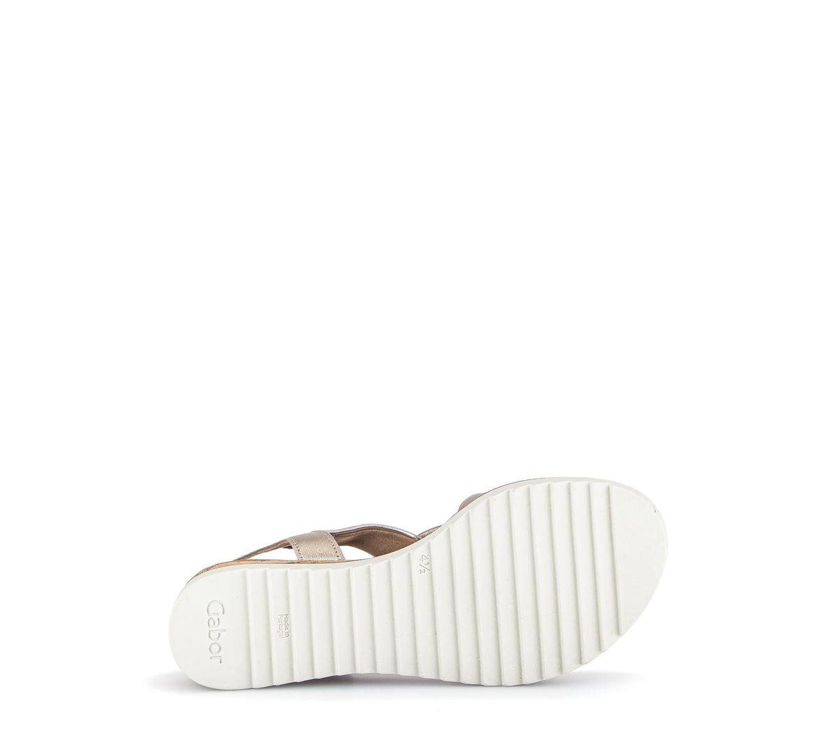 Gabor Womens Gabor 62.751 Kork Puder 6.5 Medium EU37 Sandals Textil 0 82 US