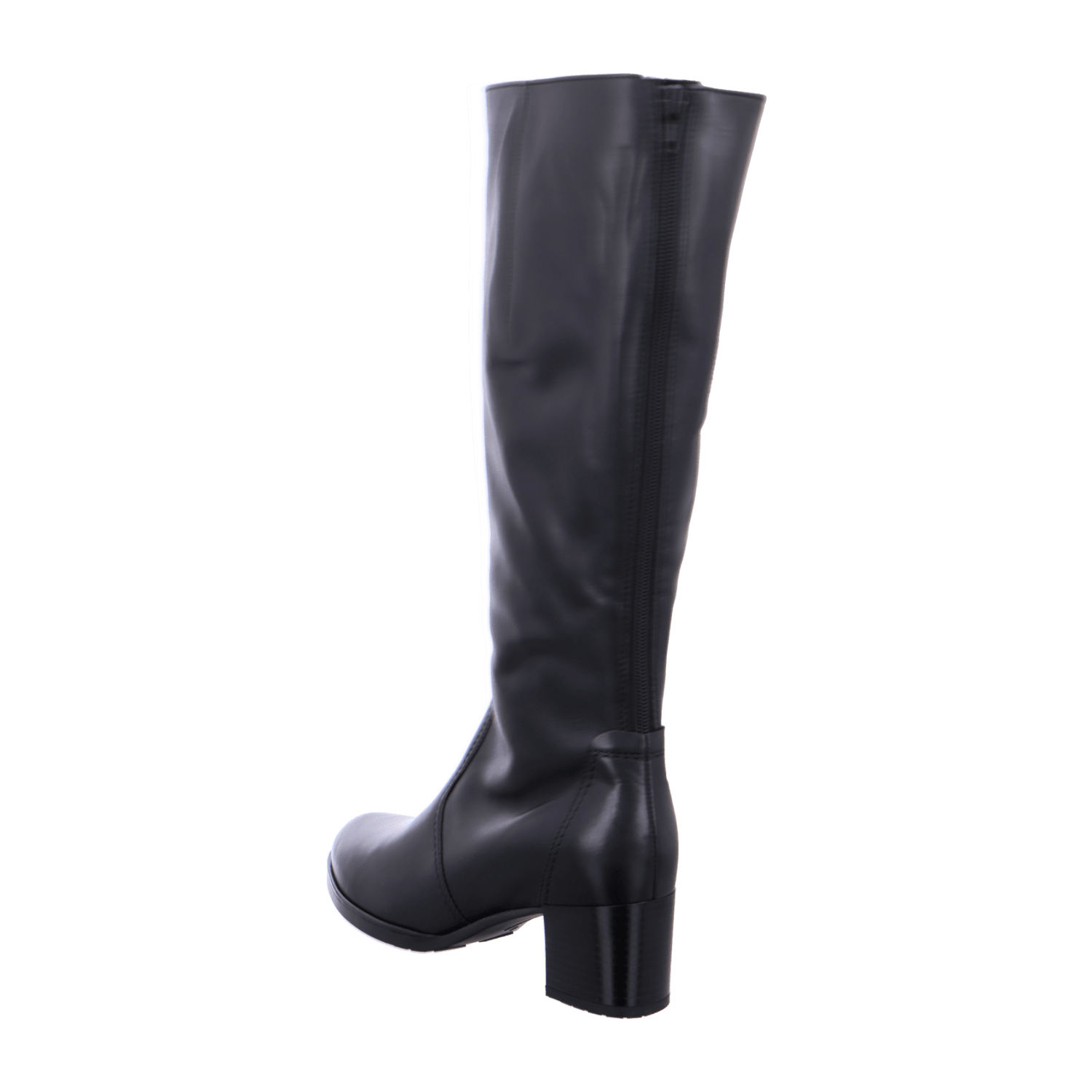 ARA Flo-ST Women's Chelsea Boots Pull-On Ankle Boots Black Round Toe Rubber Sole - Bartel-Shop
