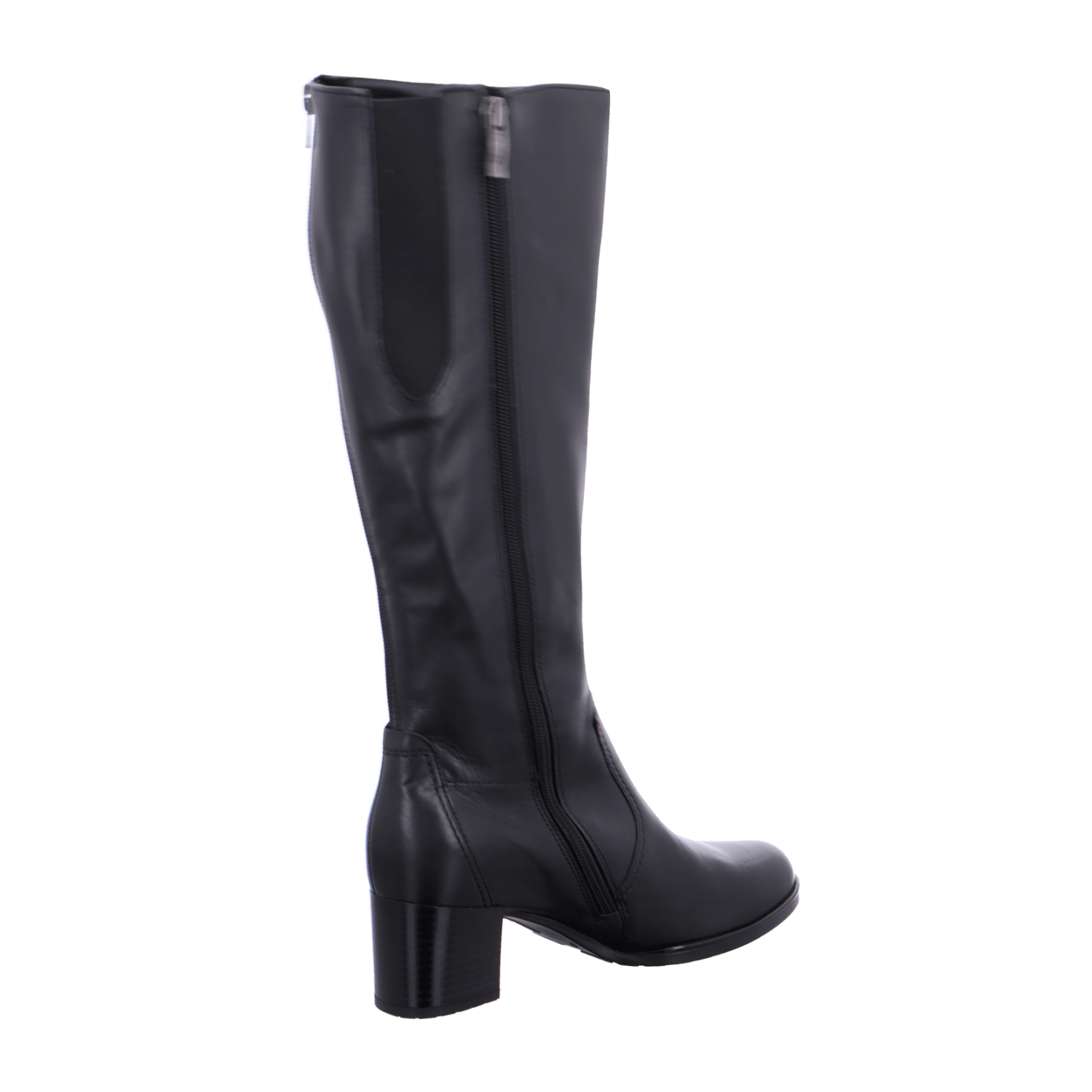 ARA Flo-ST Women's Chelsea Boots Pull-On Ankle Boots Black Round Toe Rubber Sole - Bartel-Shop