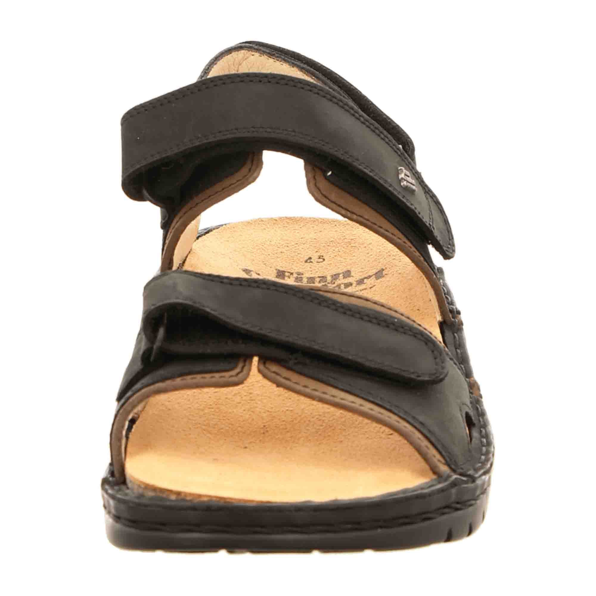 Finn Comfort Yuma Men's Sandals - Black, Comfortable & Stylish