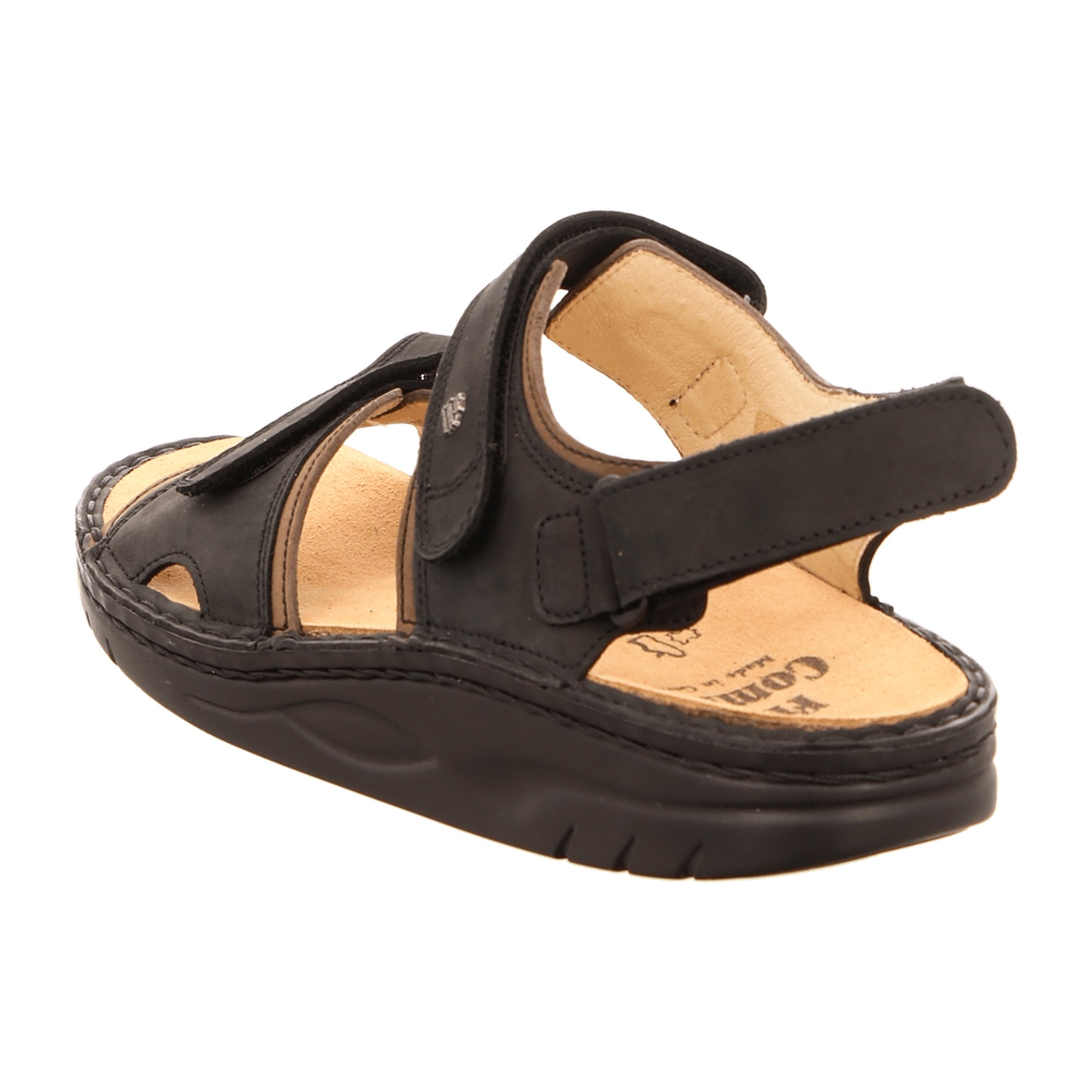 Finn Comfort Yuma Men's Sandals - Black, Comfortable & Stylish