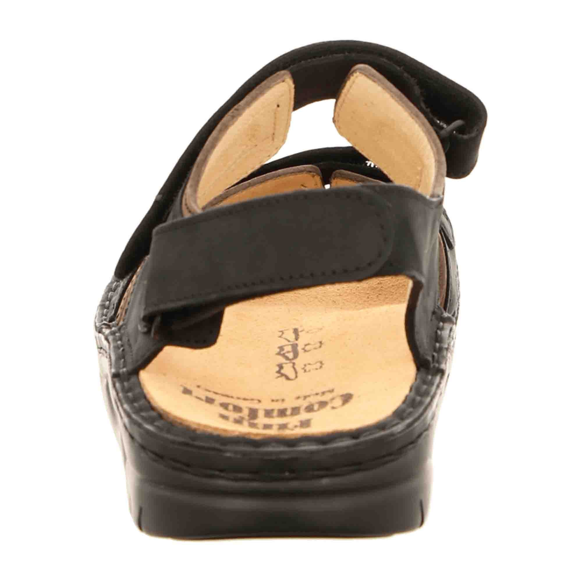 Finn Comfort Yuma Men's Sandals - Black, Comfortable & Stylish