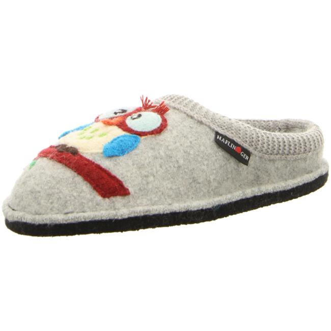 Haflinger Slippers gray female Sandals Clogs Flair Olivia - Bartel-Shop