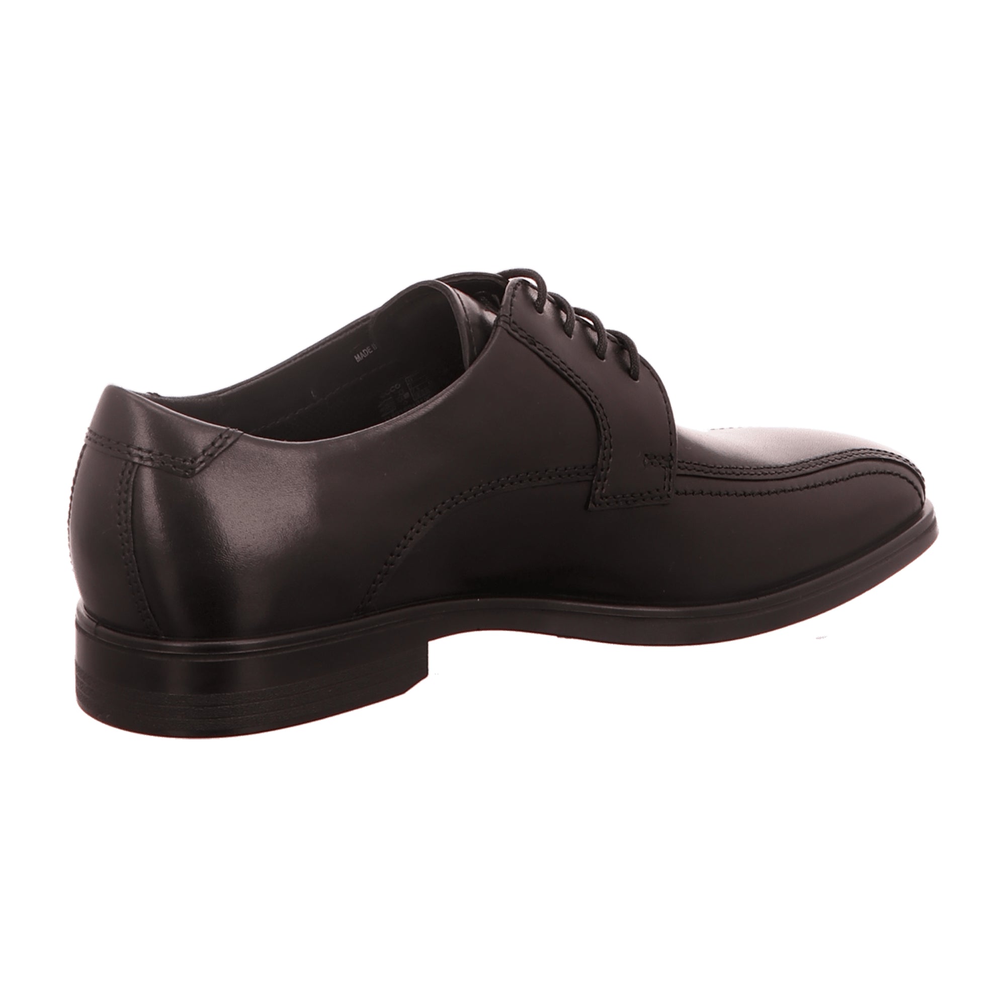Ecco Melbourne Black Men's Leather Dress Shoes - Stylish & Durable