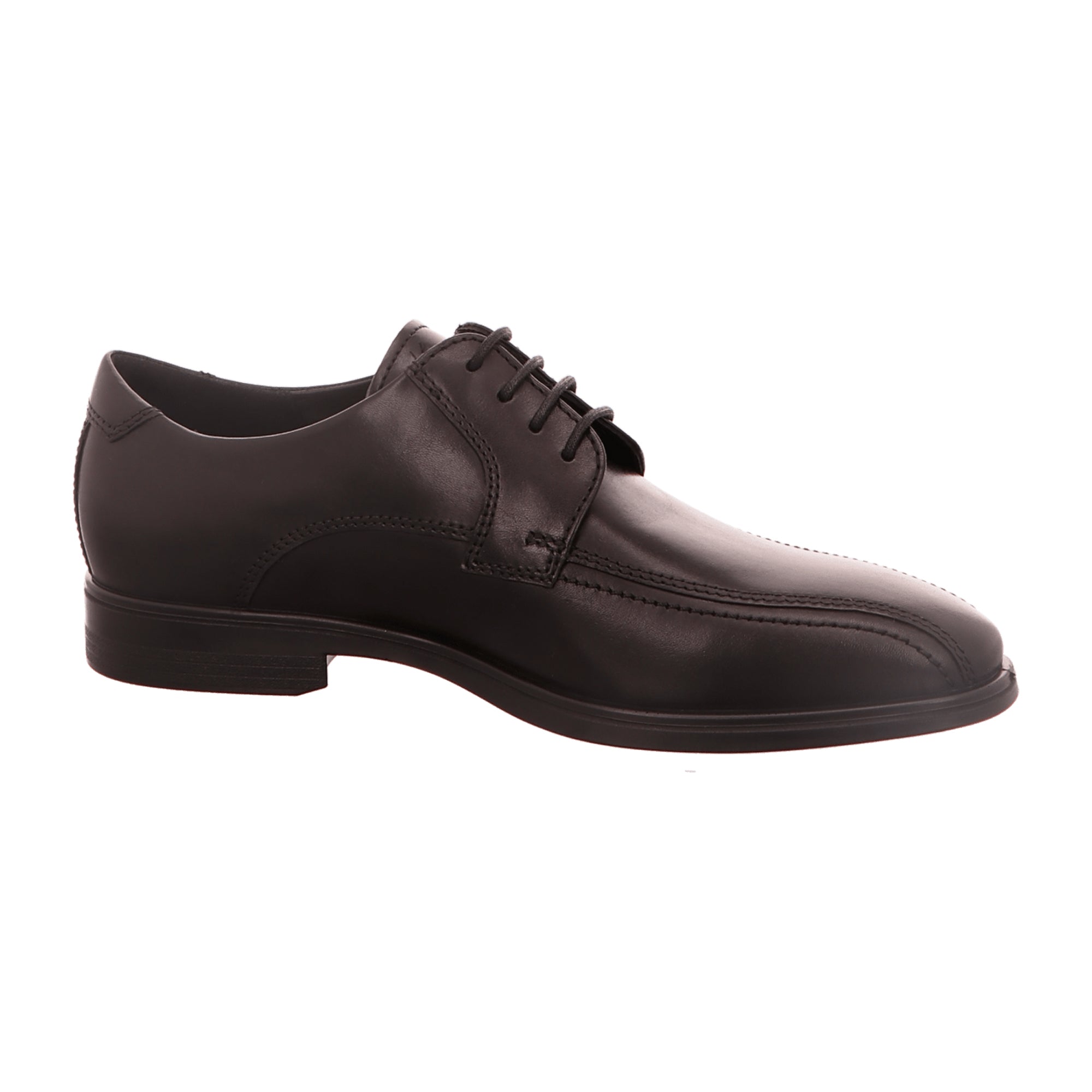 Ecco Melbourne Black Men's Leather Dress Shoes - Stylish & Durable