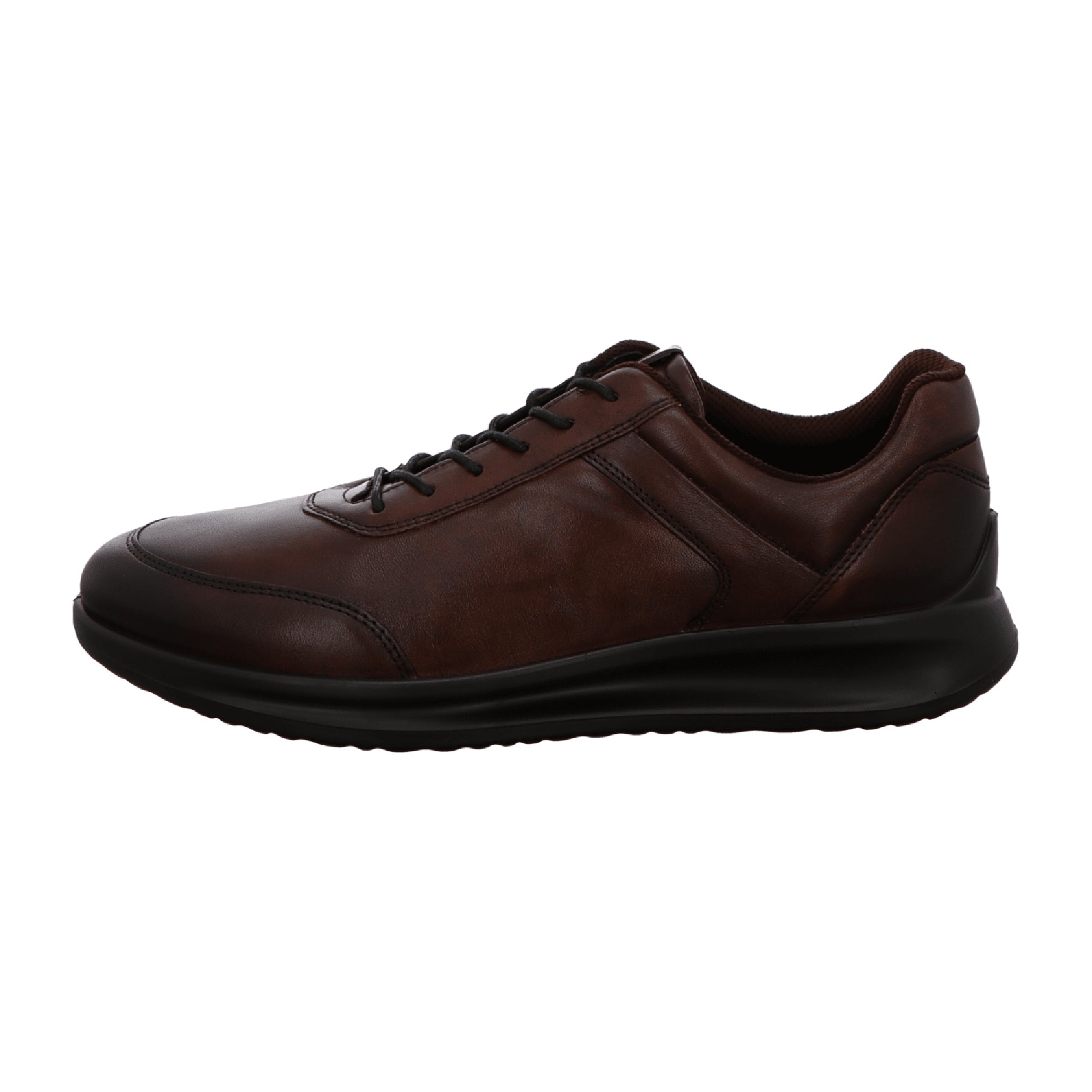 Ecco Men's Brown Leather Shoes - Stylish & Durable