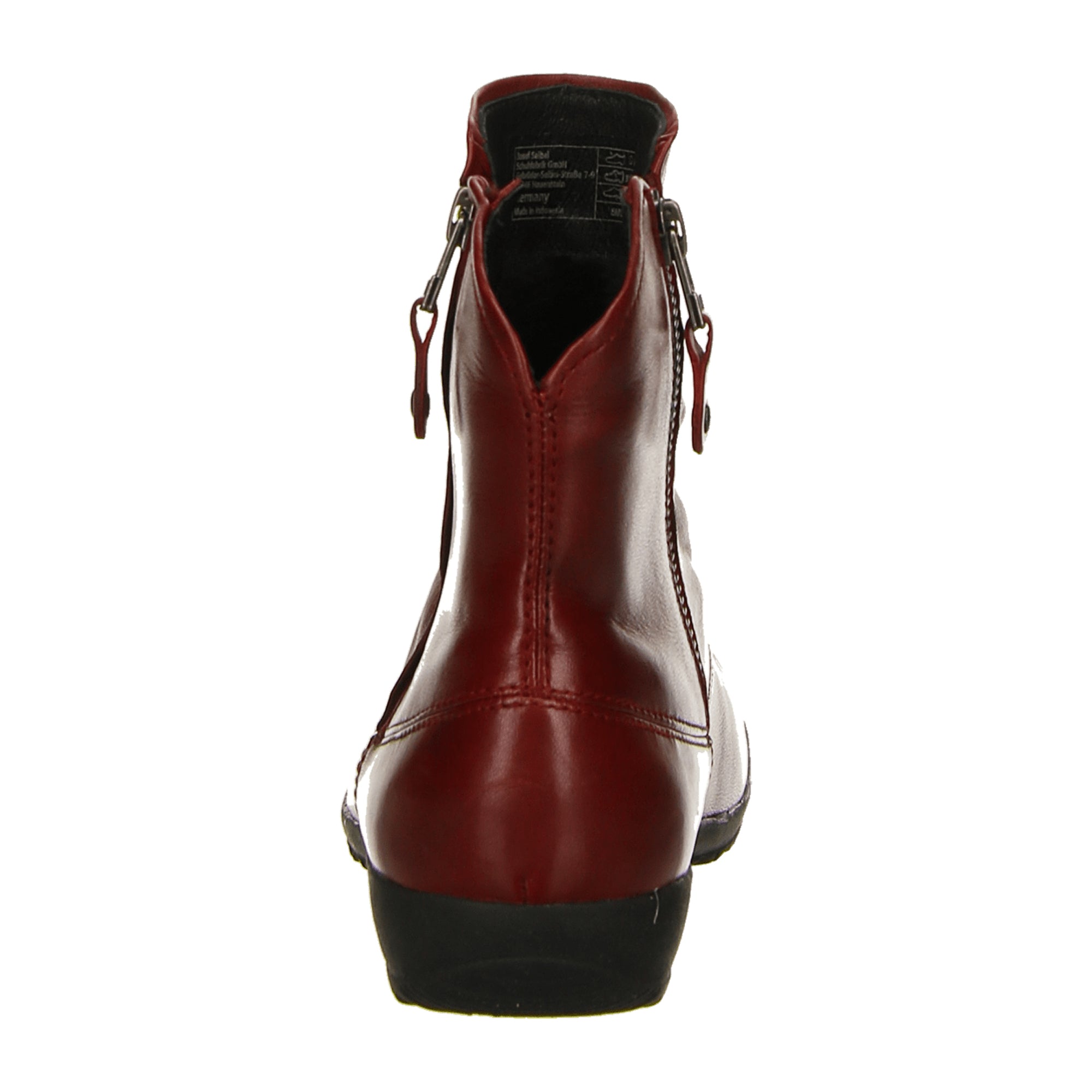Josef Seibel Boots Naly 24 Red Smooth Leather for Women