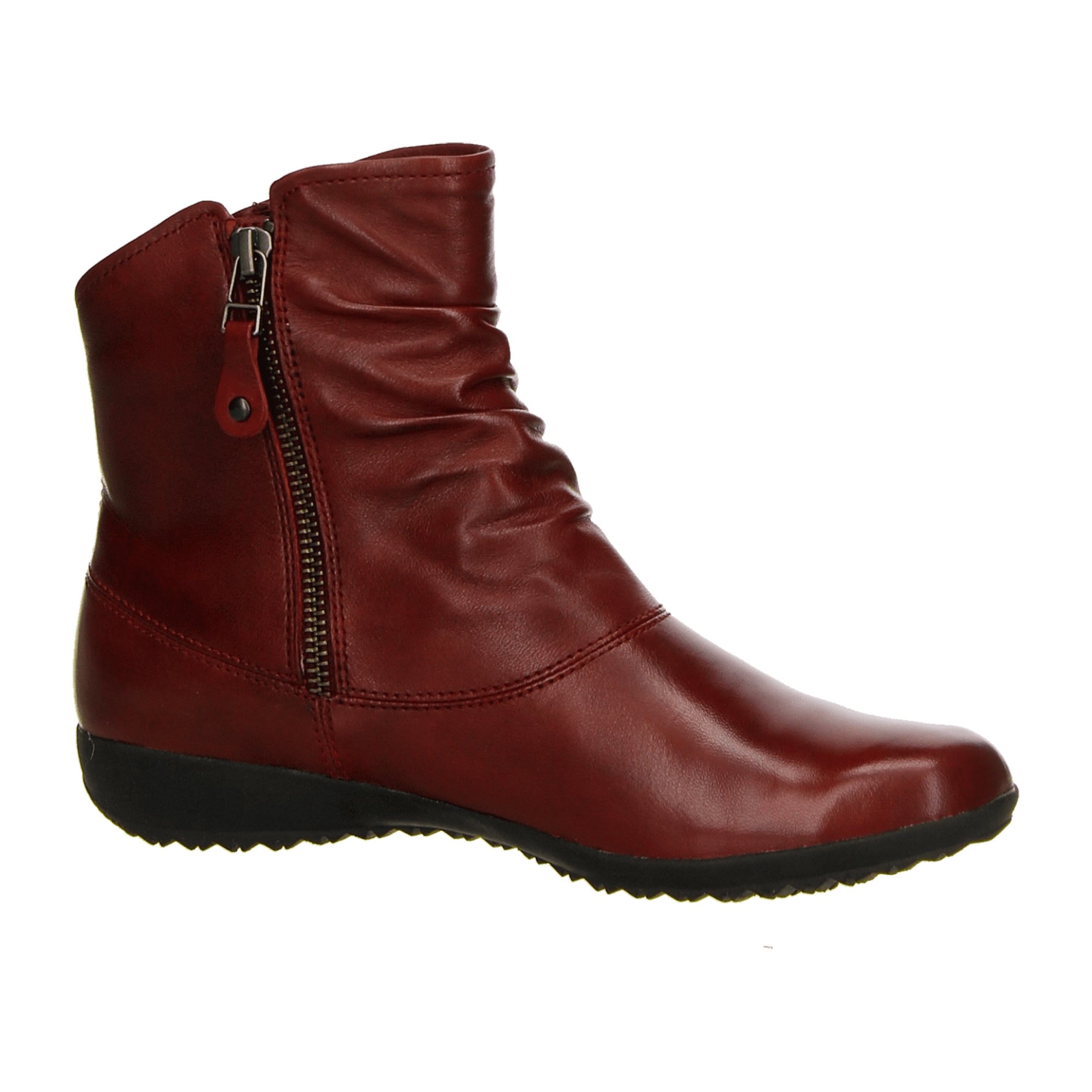 Josef Seibel Boots Naly 24 Red Smooth Leather for Women