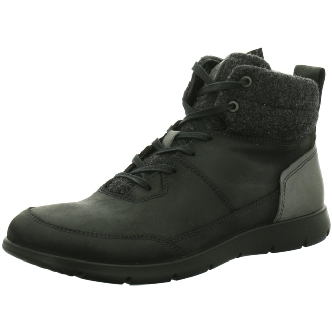 Ecco sneaker high for men black - Bartel-Shop