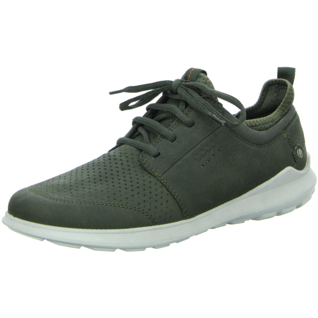 Ecco sporty lace-up shoes for men green - Bartel-Shop