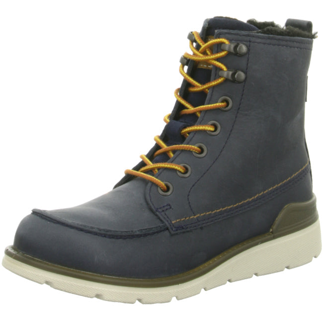 Ecco lace-up boots for boys blue - Bartel-Shop