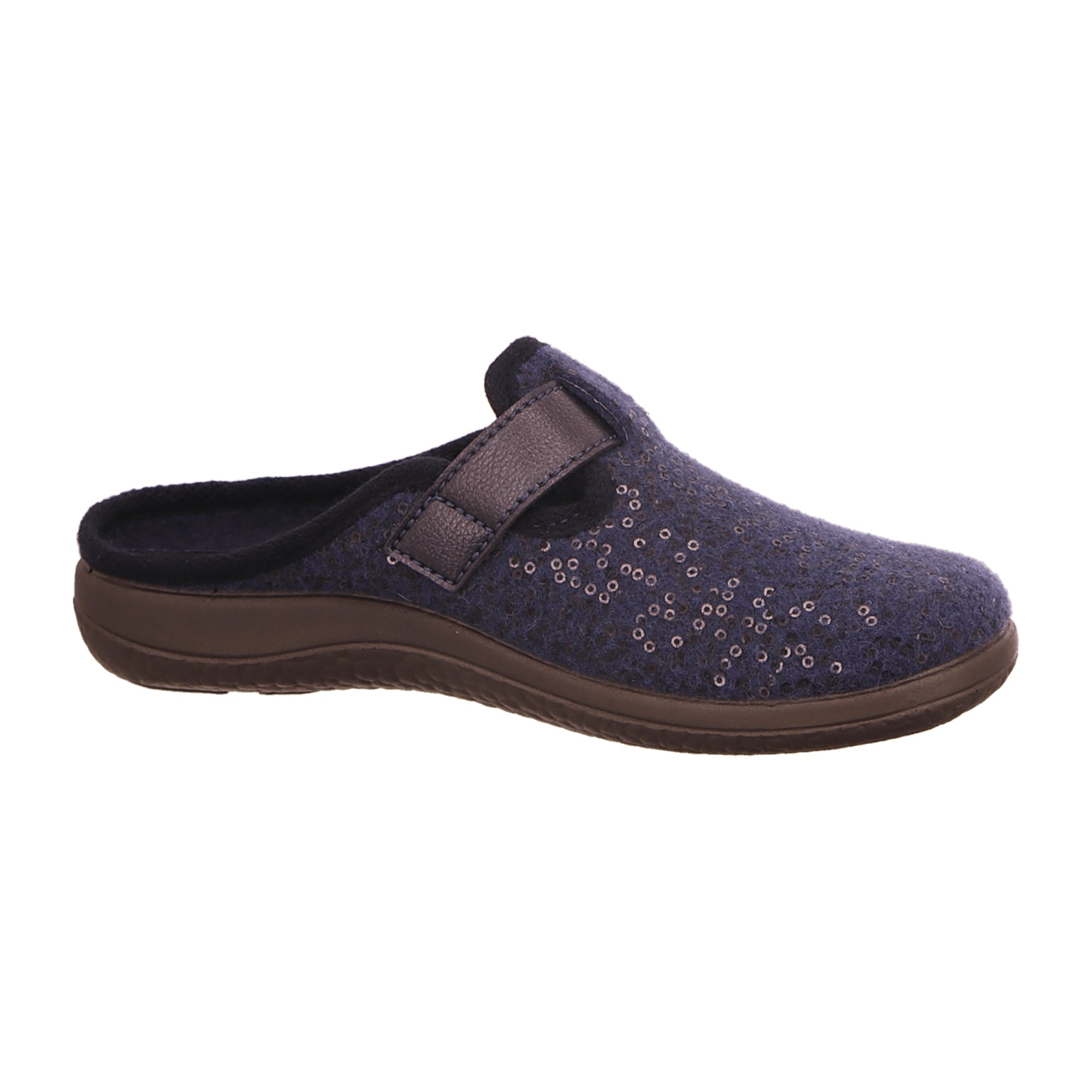 Rohde Women's Blue Slippers with Removable Insole and Warm Lining