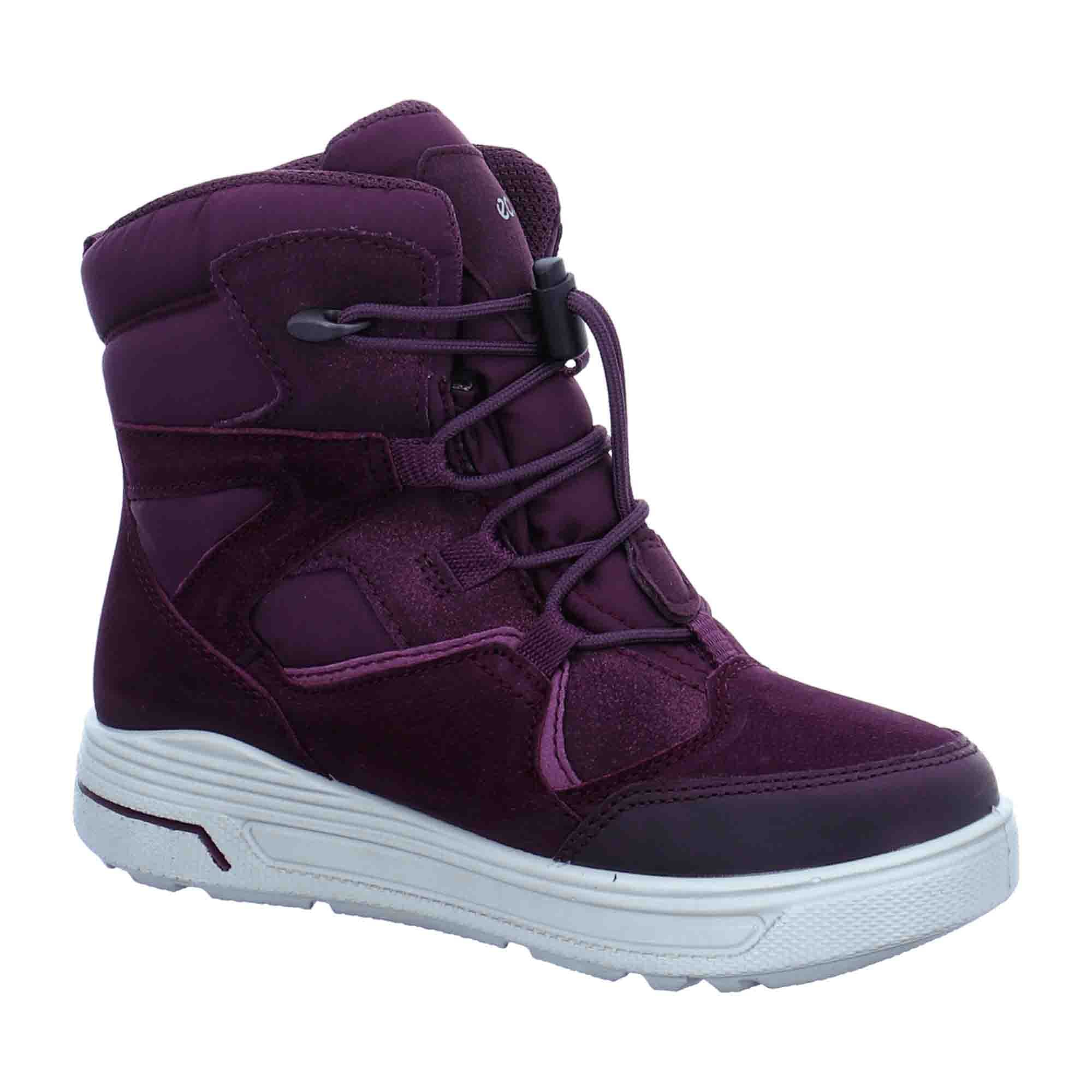 Ecco Urban Snowboarder Kids' Purple Winter Boots - Durable & Stylish