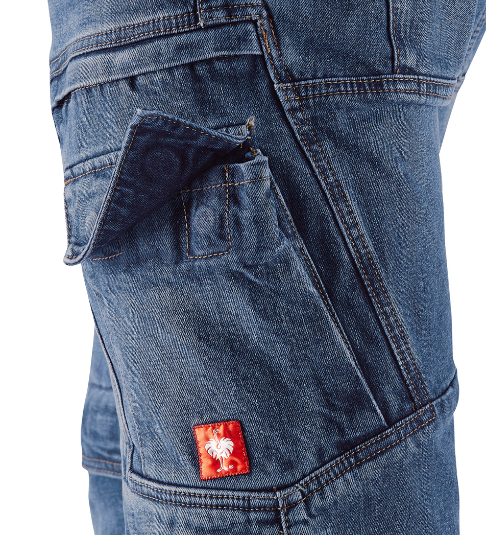engelbert strauss e.s. Cargo worker jeans POWERdenim Trousers German Workwear