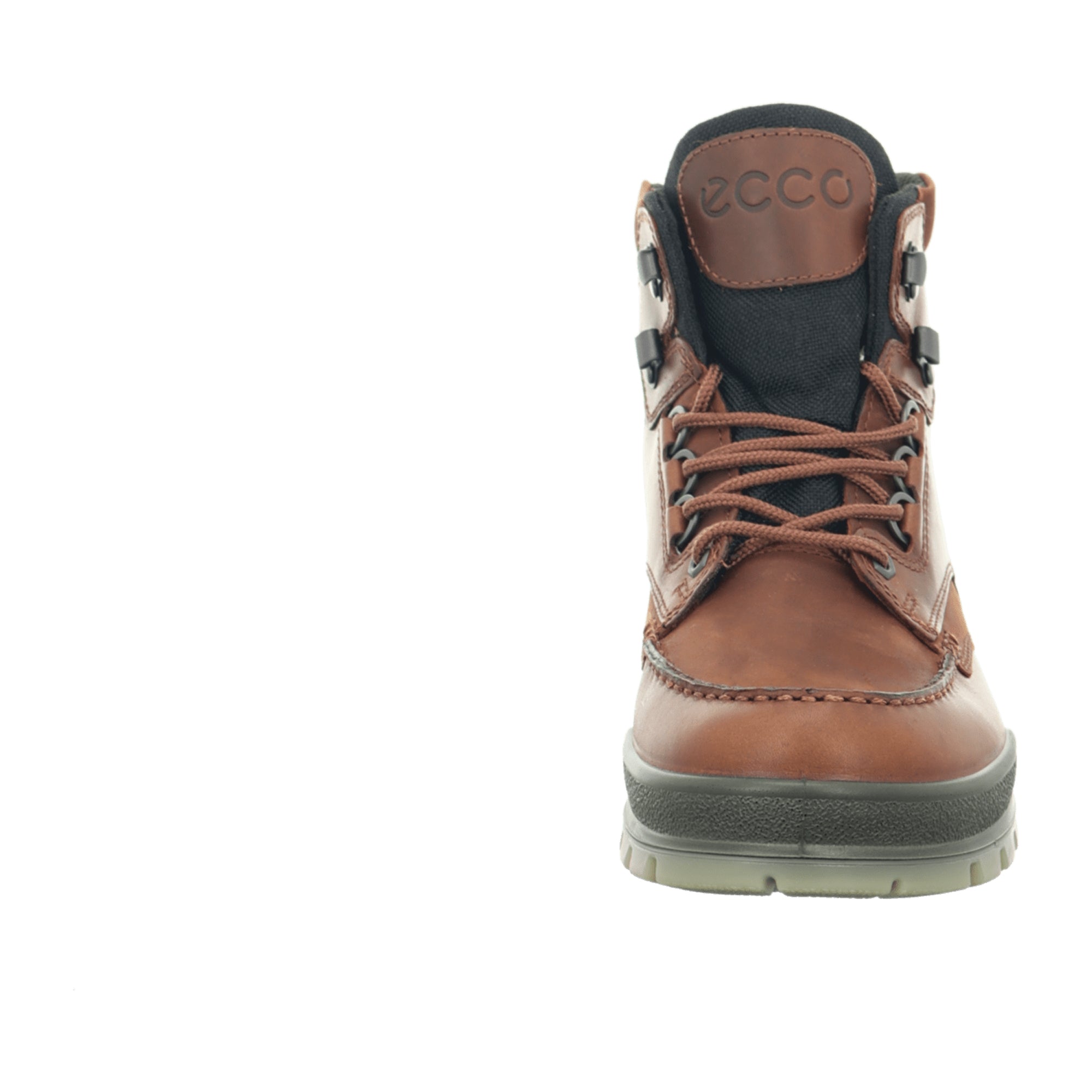 Ecco Men's Brown Lace-up Boots Durable Stylish