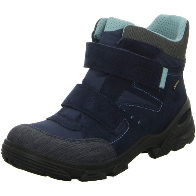 Ecco Velcro boots for boys blue - Bartel-Shop