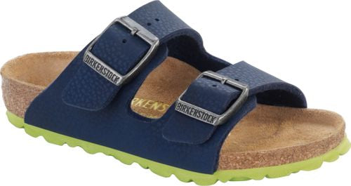 Birkenstock mule Arizona BF desert soil blue - Bartel-Shop