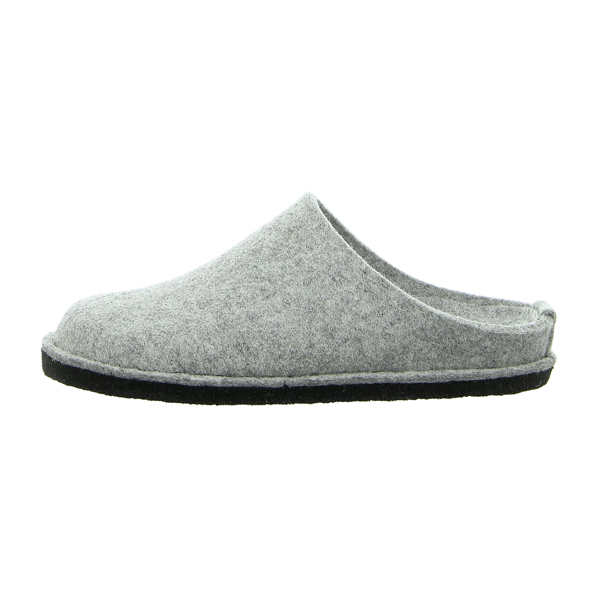 Haflinger Flair Soft Men's Slippers, Grey - Cozy & Stylish Indoor Footwear