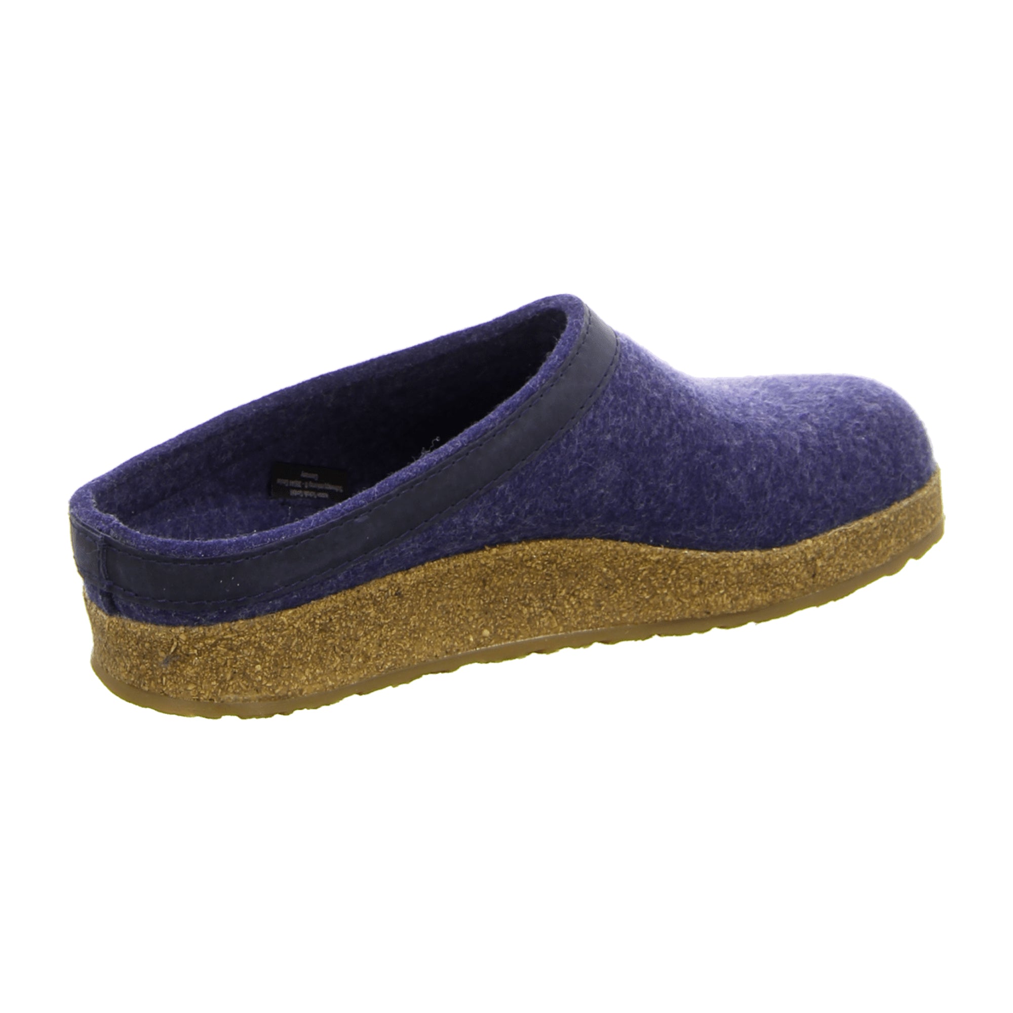 Haflinger Torben Men's Comfort Slippers, Stylish Blue