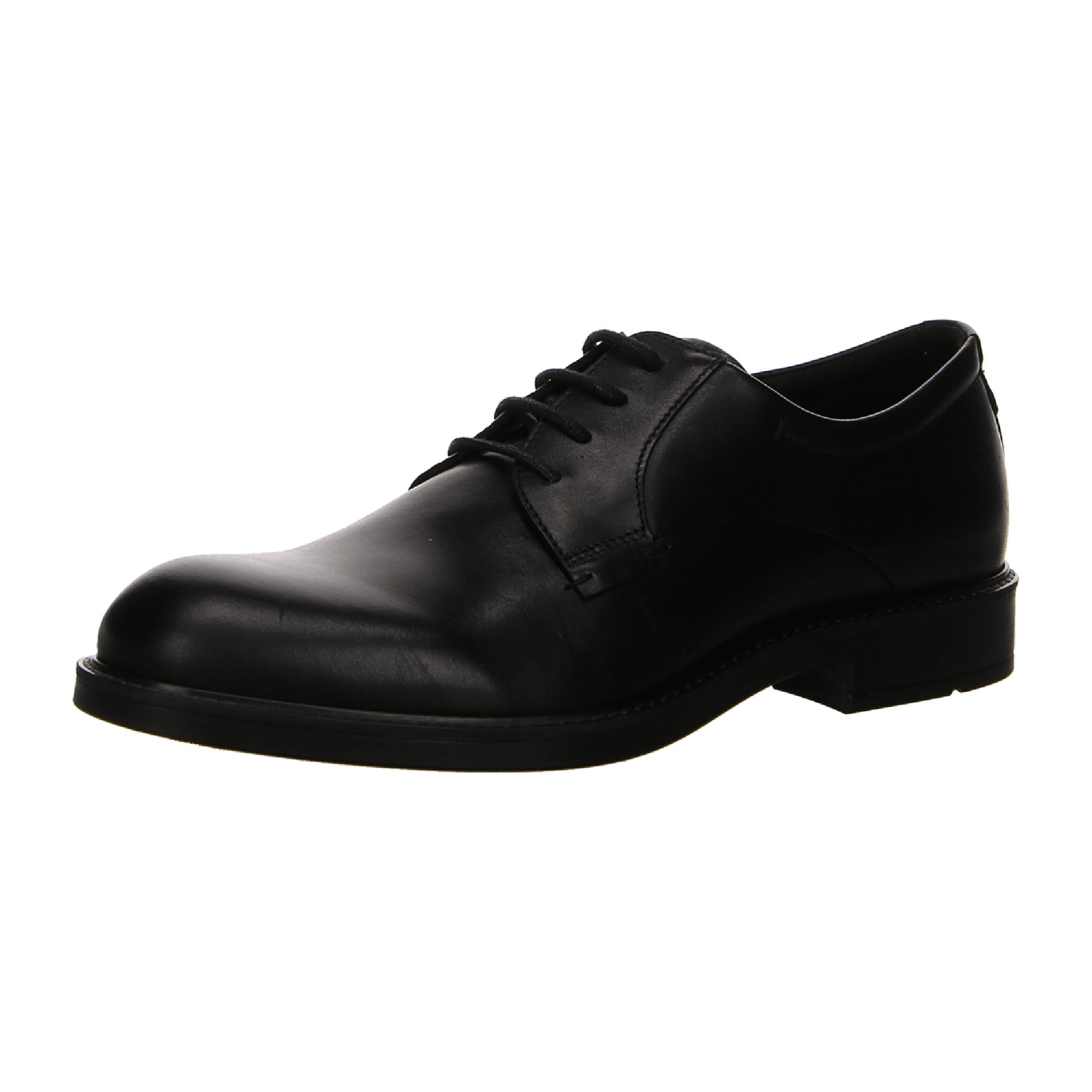 Ecco Vitrus III Men's Black Leather Shoes - Stylish & Durable