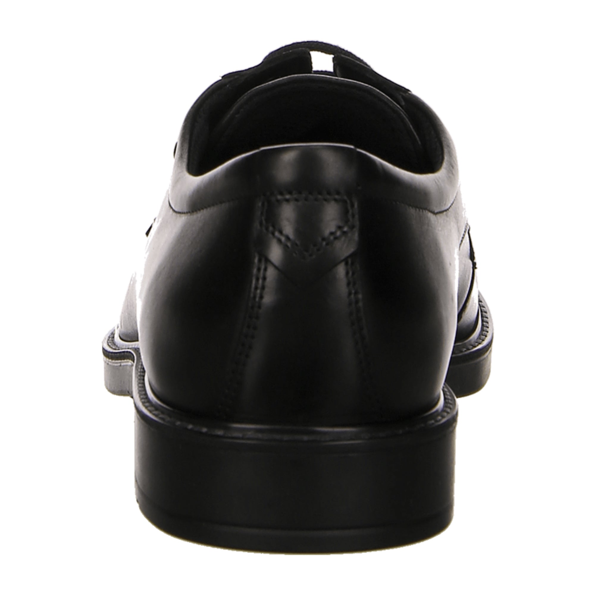 Ecco Vitrus III Men's Black Leather Shoes - Stylish & Durable