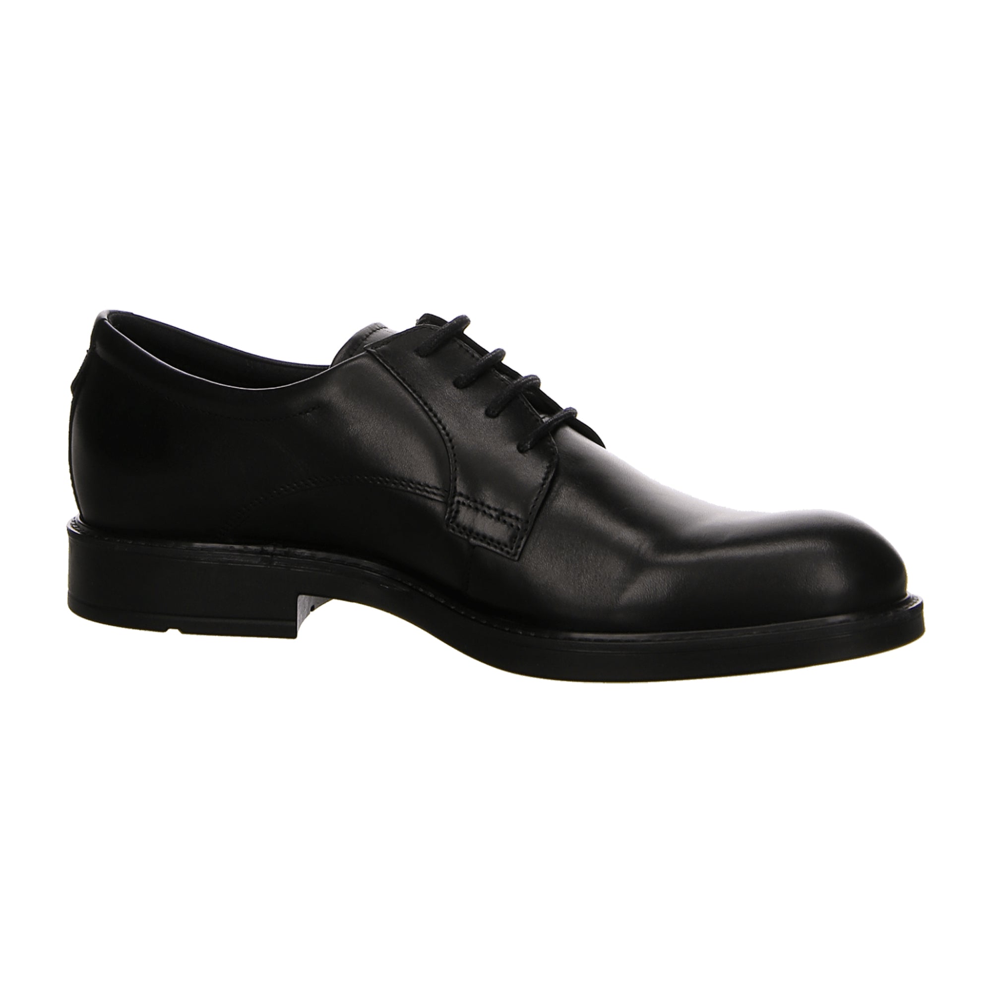 Ecco Vitrus III Men's Black Leather Shoes - Stylish & Durable