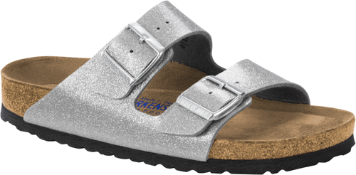 Birkenstock mule Arizona BF WB magic galaxy silver - Bartel-Shop