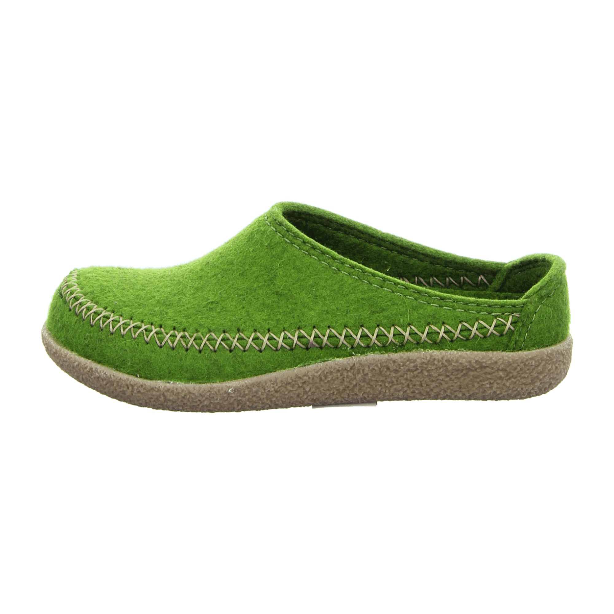 Haflinger Blizzard Credo Women's Slippers, Green - Stylish & Durable