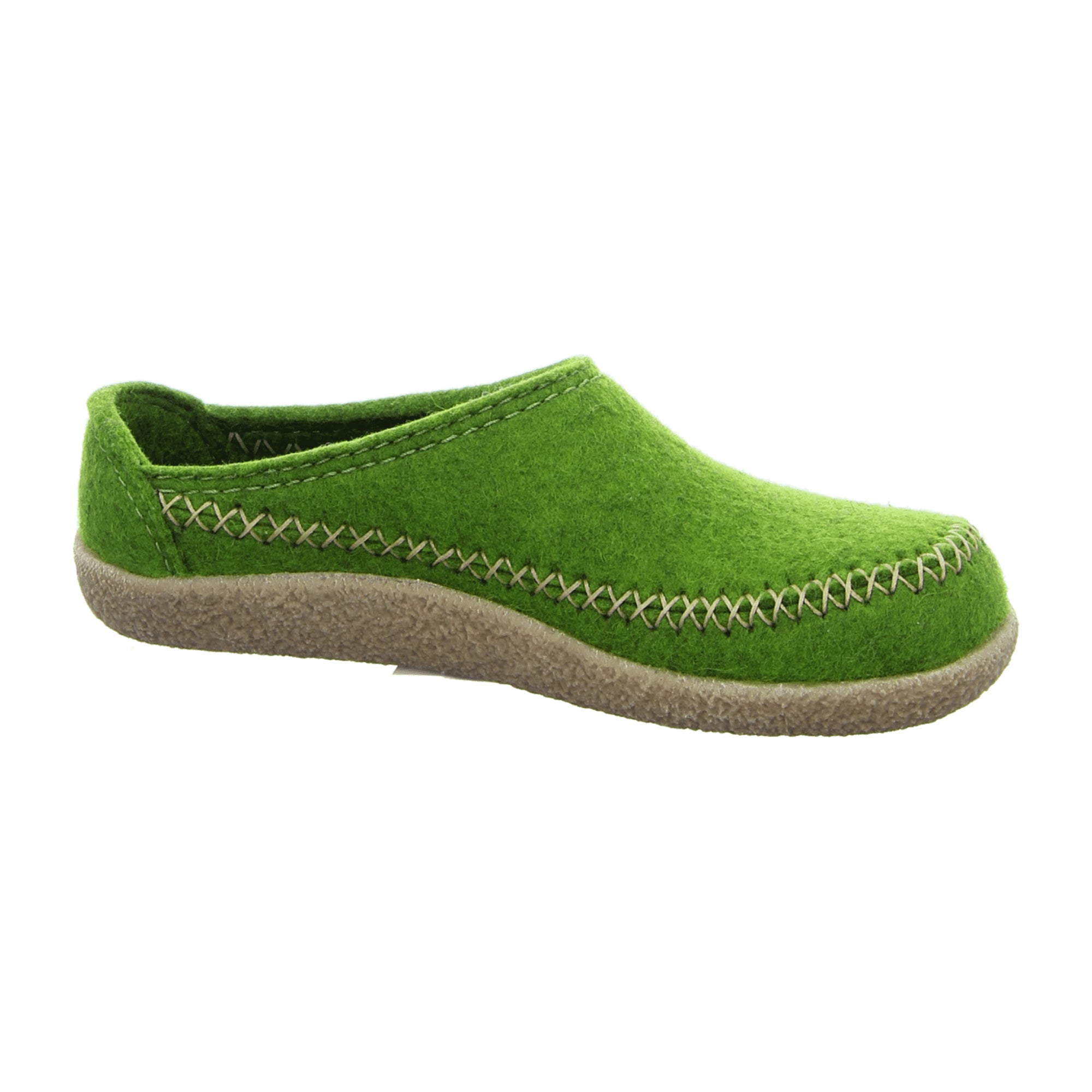 Haflinger Blizzard Credo Women's Slippers, Green - Stylish & Durable