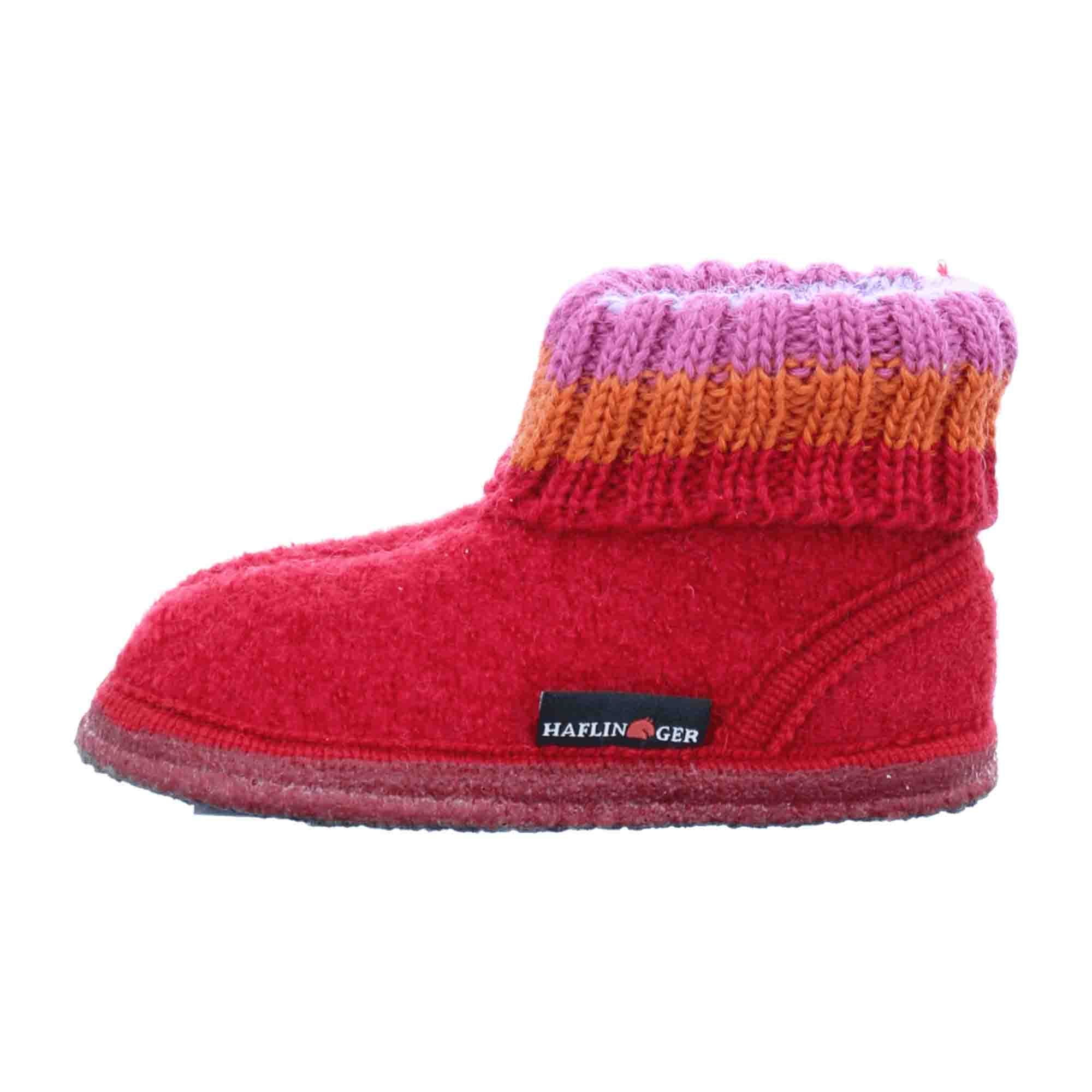 Haflinger Kids' Durable Red Shoes Model 11-44-61866