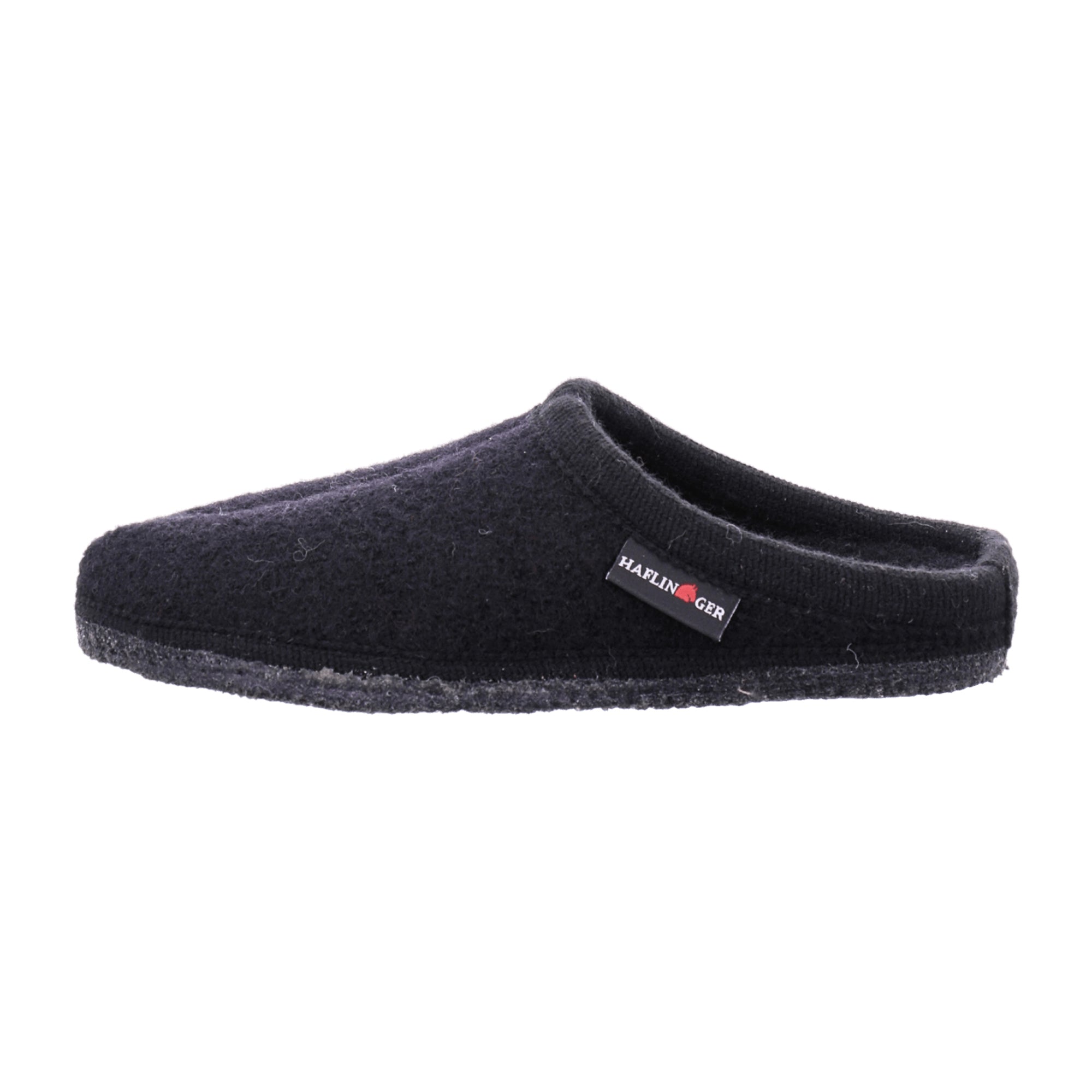 Haflinger Alaska Men's Black Slippers | Durable & Stylish Footwear