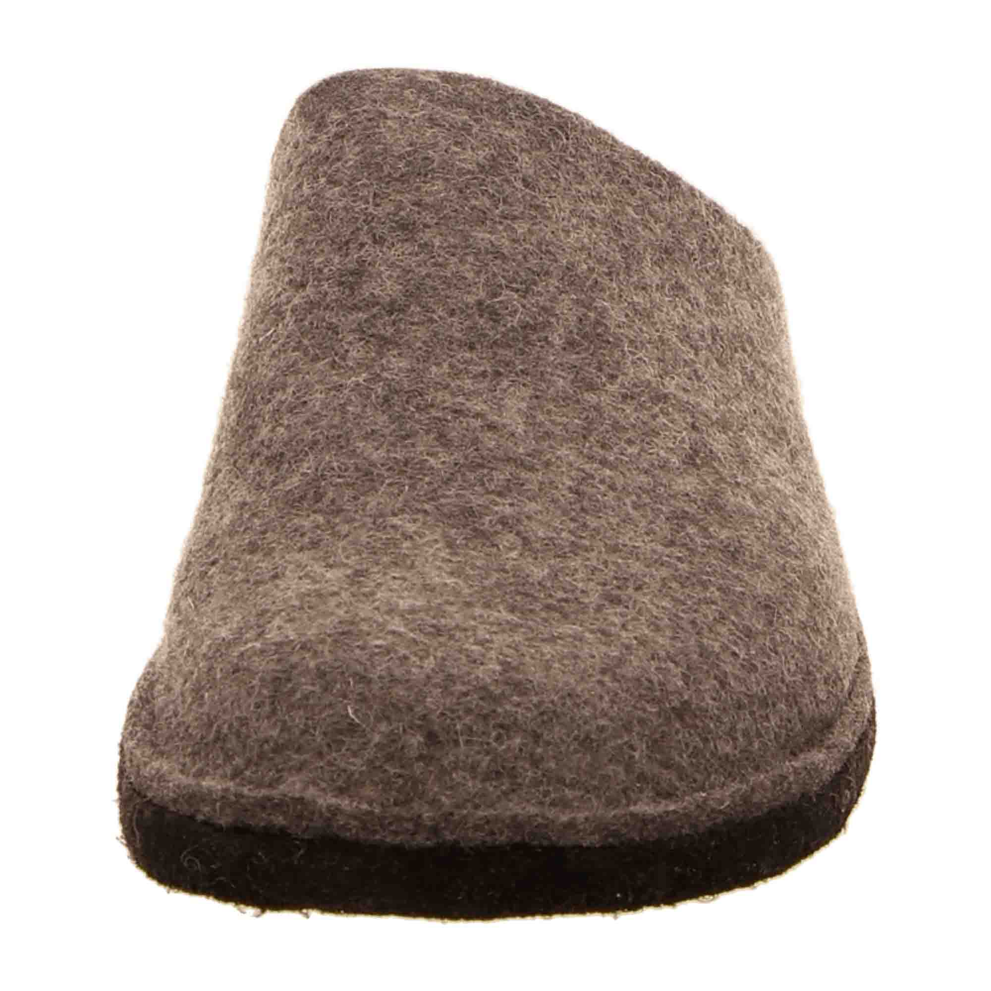 Haflinger Flair Soft Men's Slippers - Anthracite Gray | Stylish & Comfortable