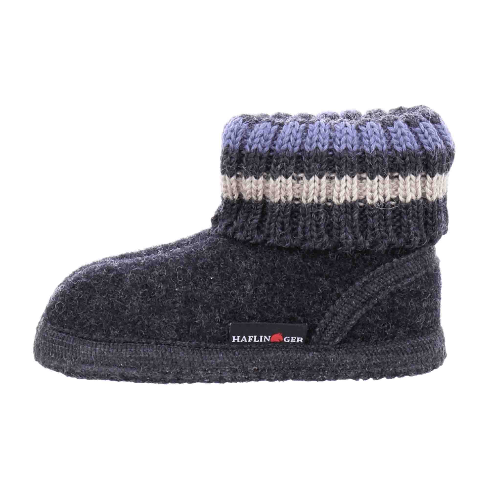 Haflinger 631051 Kids Grey Comfort Slippers