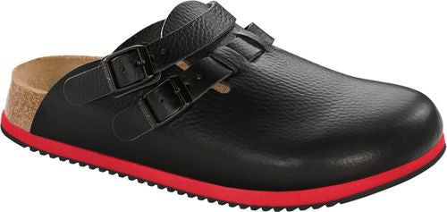 Birkenstock Professional Clog Kay SL black SL leather - Bartel-Shop