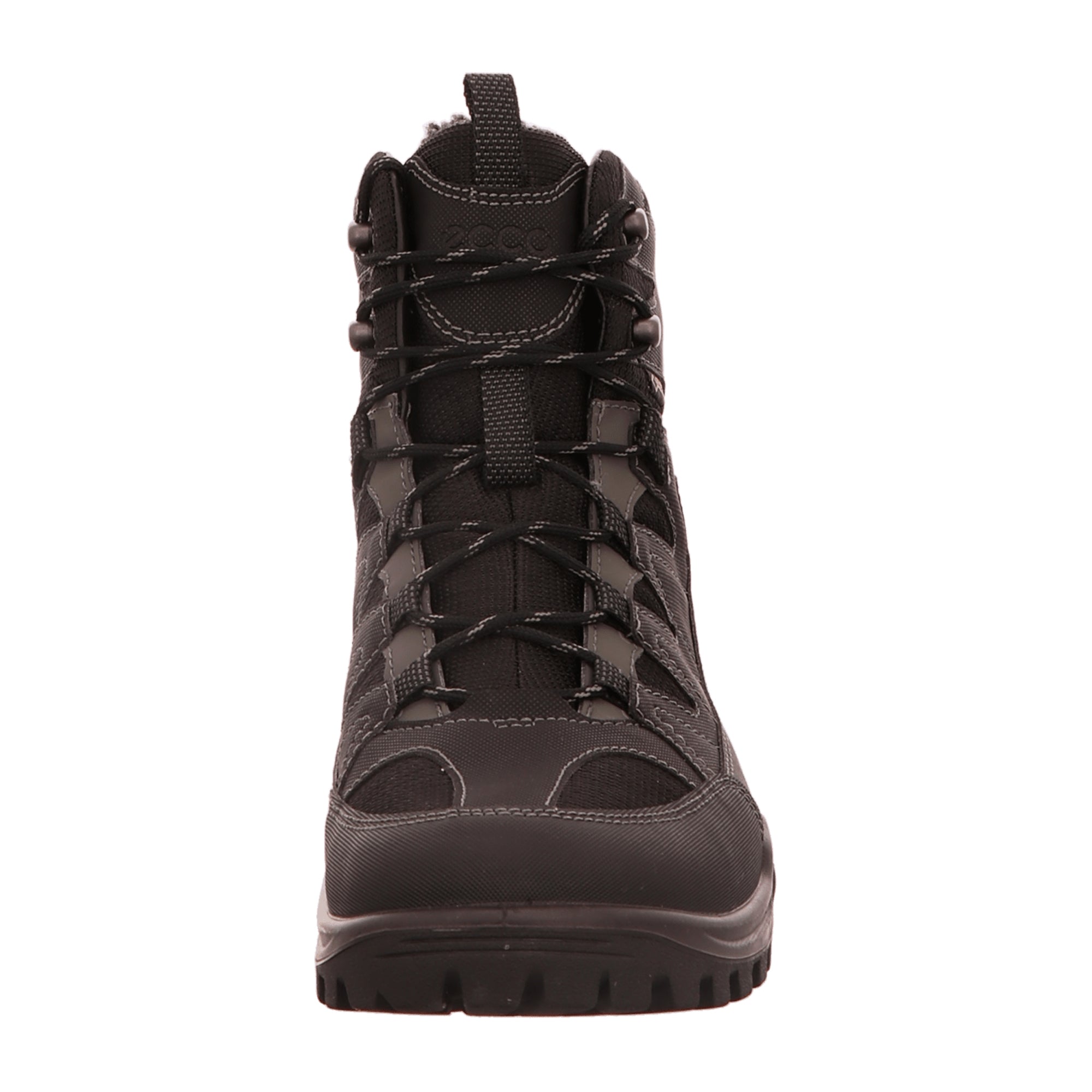 Ecco Men's Stylish Black Shoes - Durable & Fashion-Forward