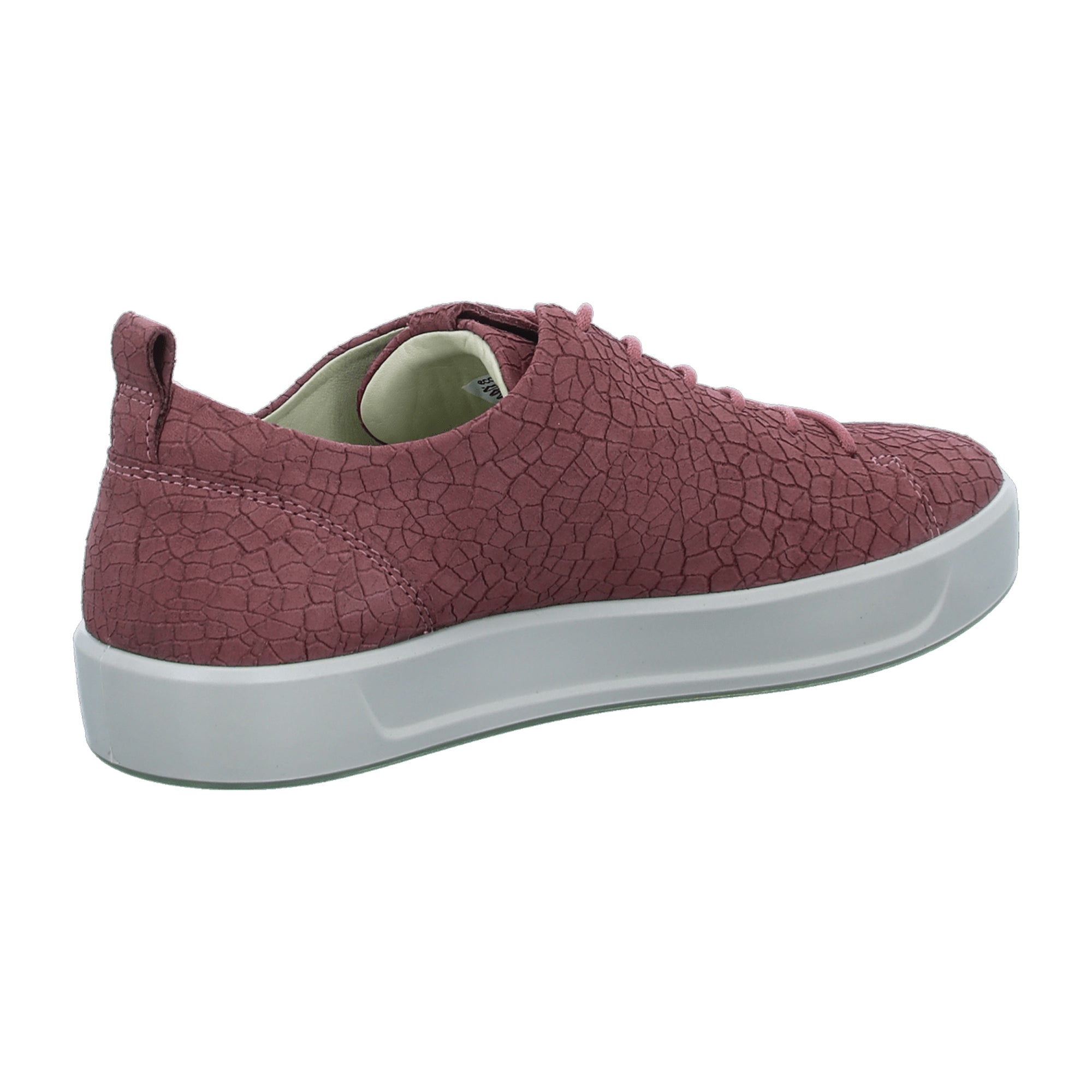 Ecco Soft 8 Women's Sneakers in Pink Technic-Nubuck Leather
