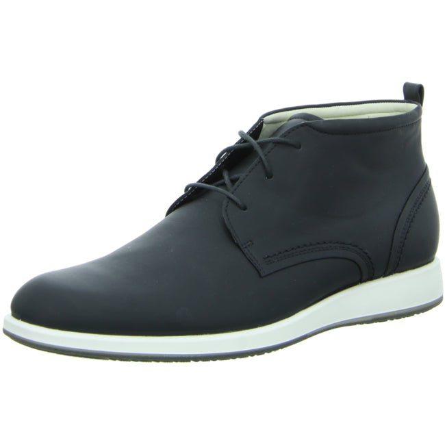 Ecco lace-up ankle boots for men black - Bartel-Shop